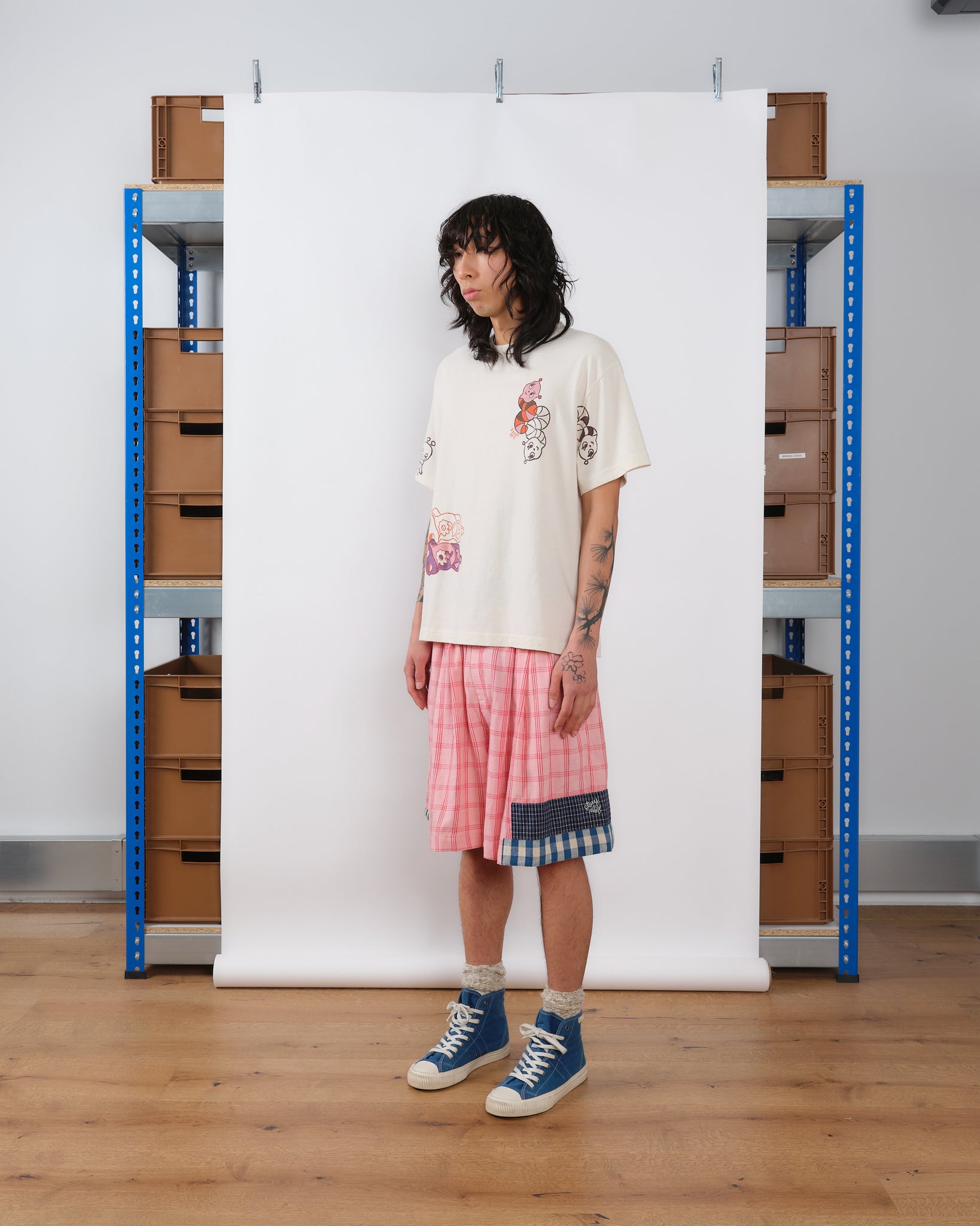 Grateful Tee SS - Ecru Earth Trip Spiral