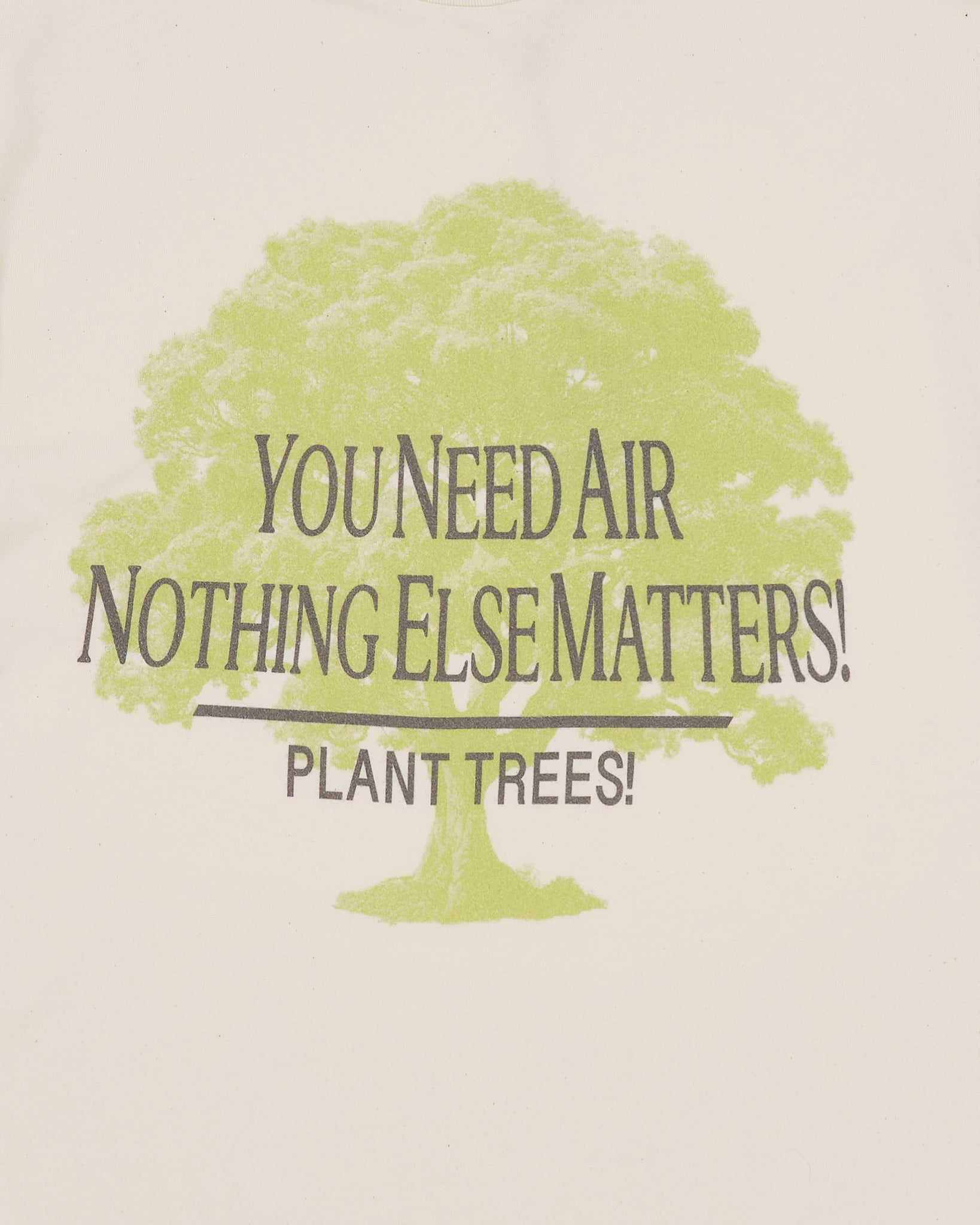 Grateful Tee SS - Ecru Plant Trees