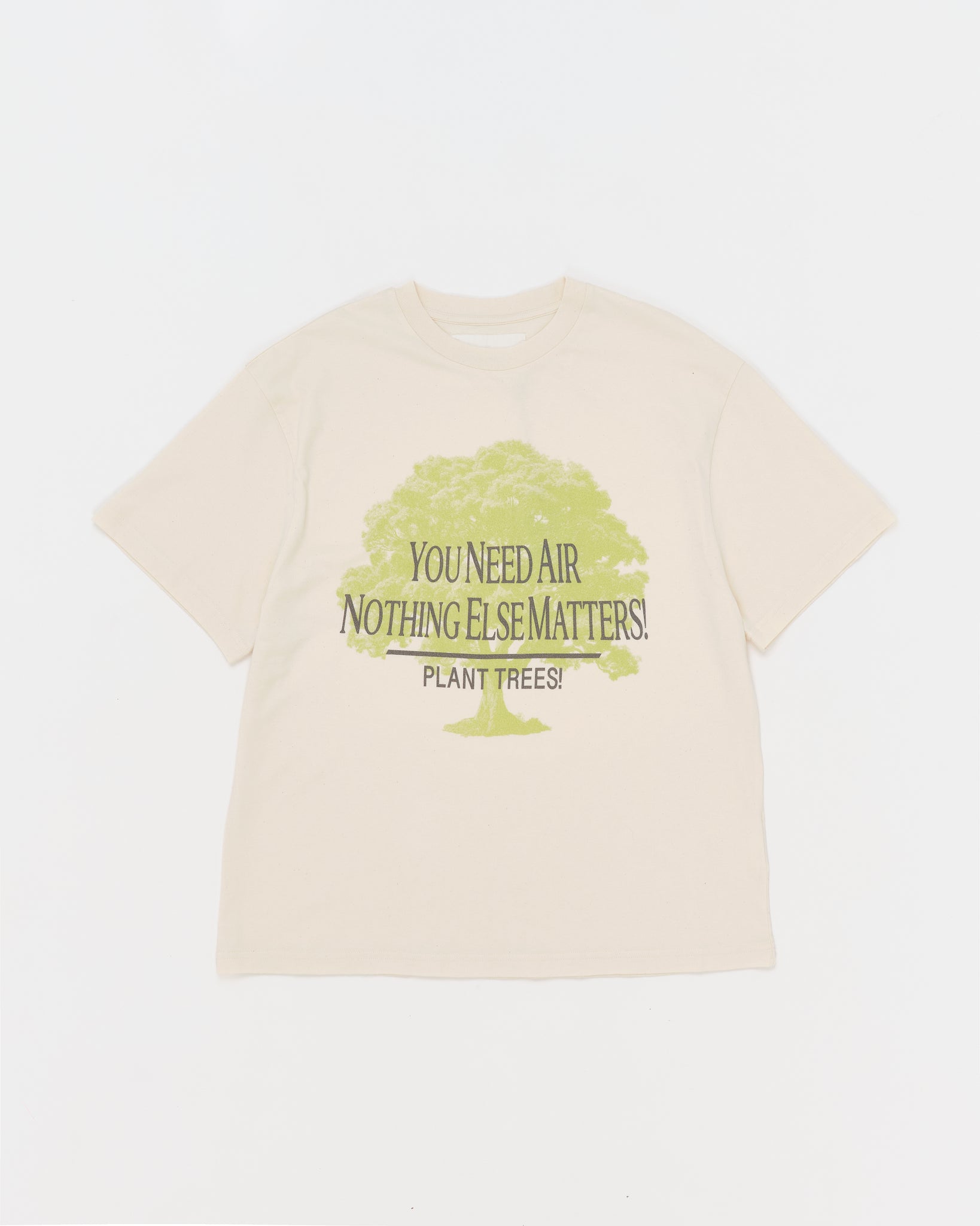 Grateful Tee SS - Ecru Plant Trees
