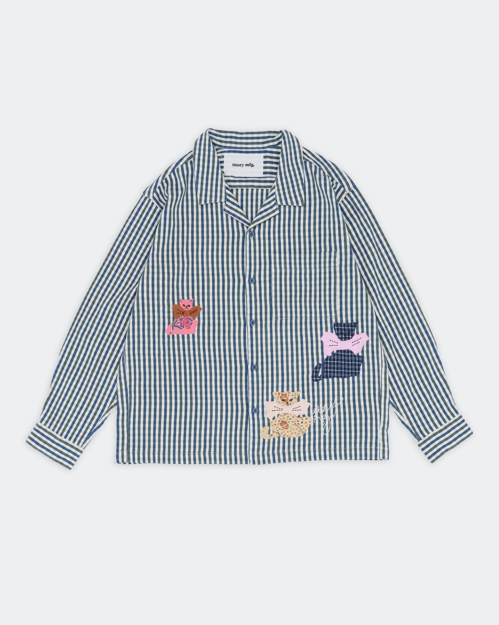 Greetings Shirt LS - Check Tales