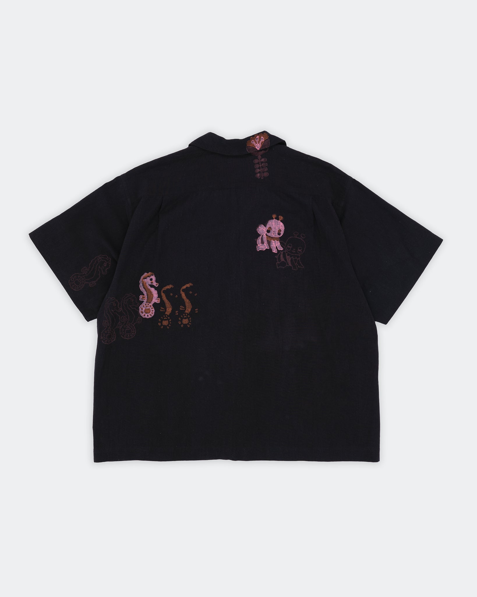 Greetings Shirt SS - Black Earth Trip