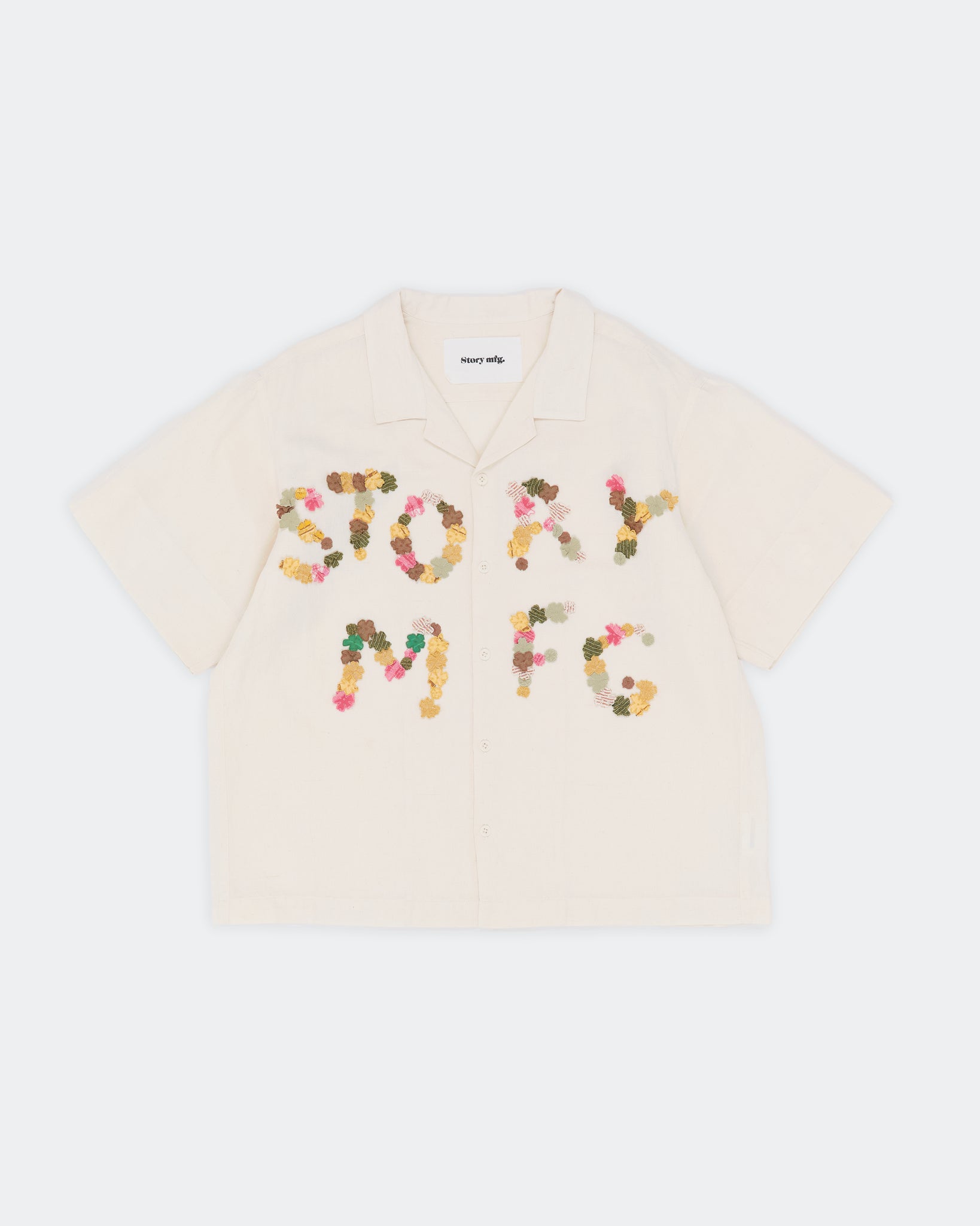 Greetings Shirt SS - Petal Appliqué