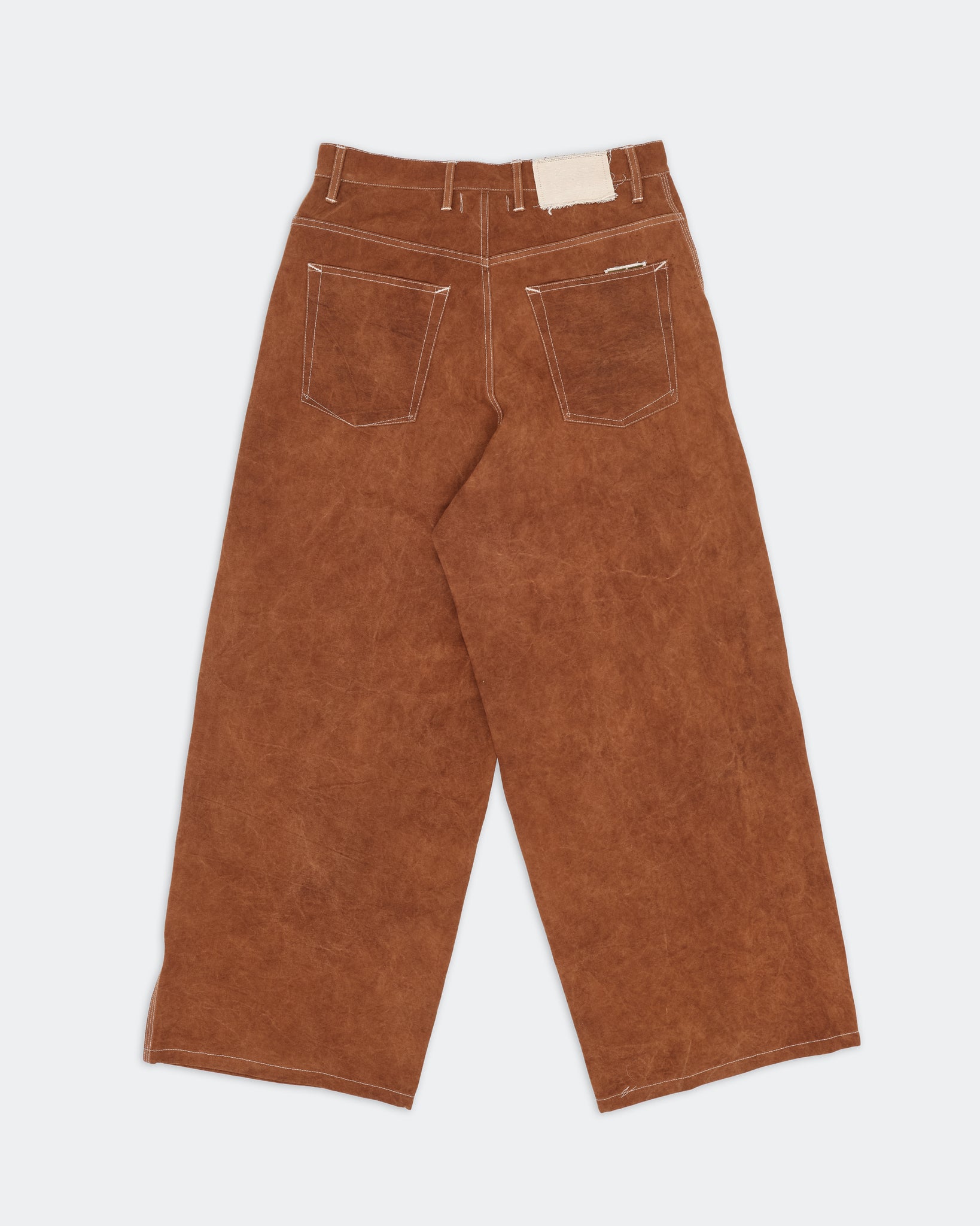Home Pants - Brown Wonky-Wear