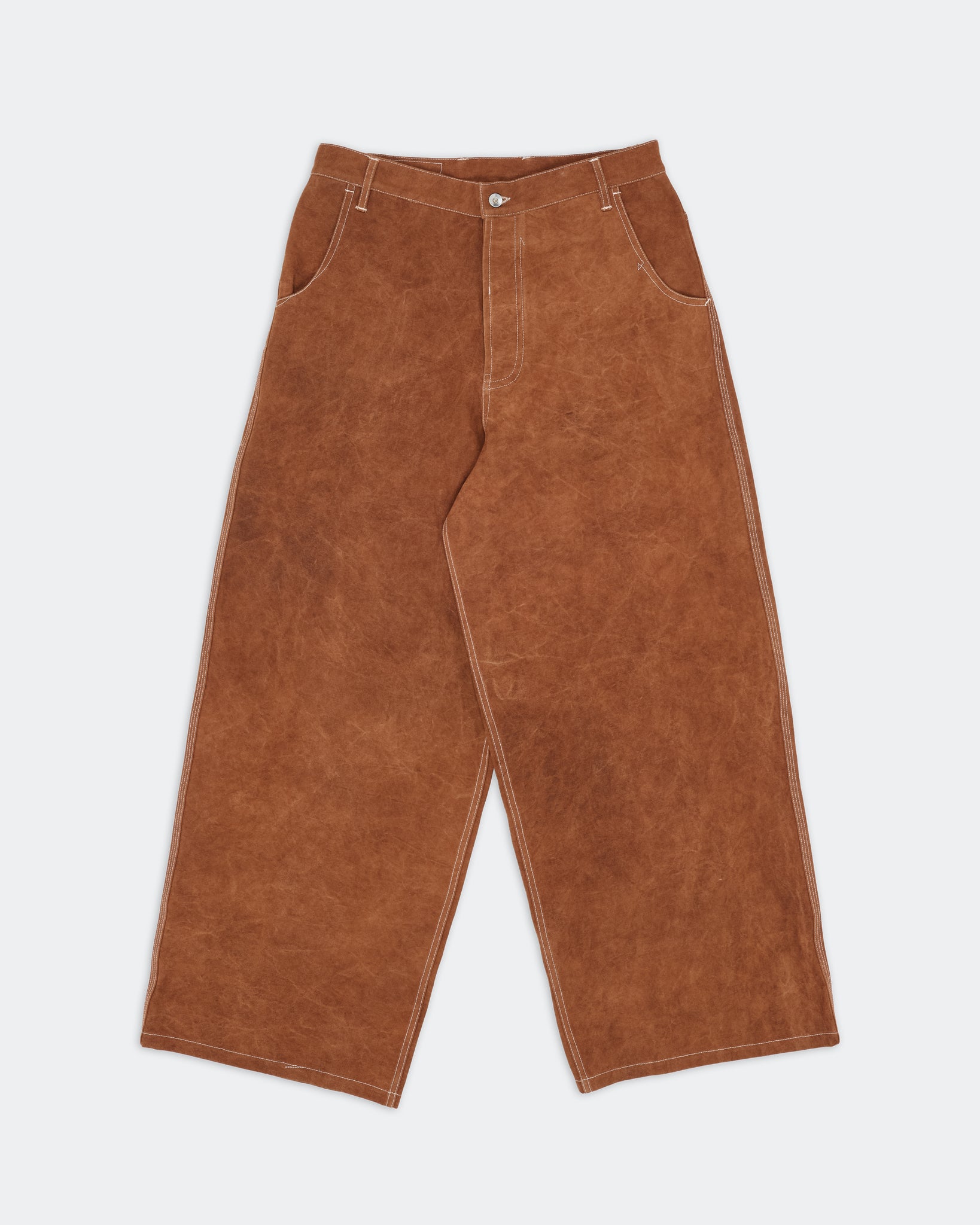 Home Pants - Brown Wonky-Wear