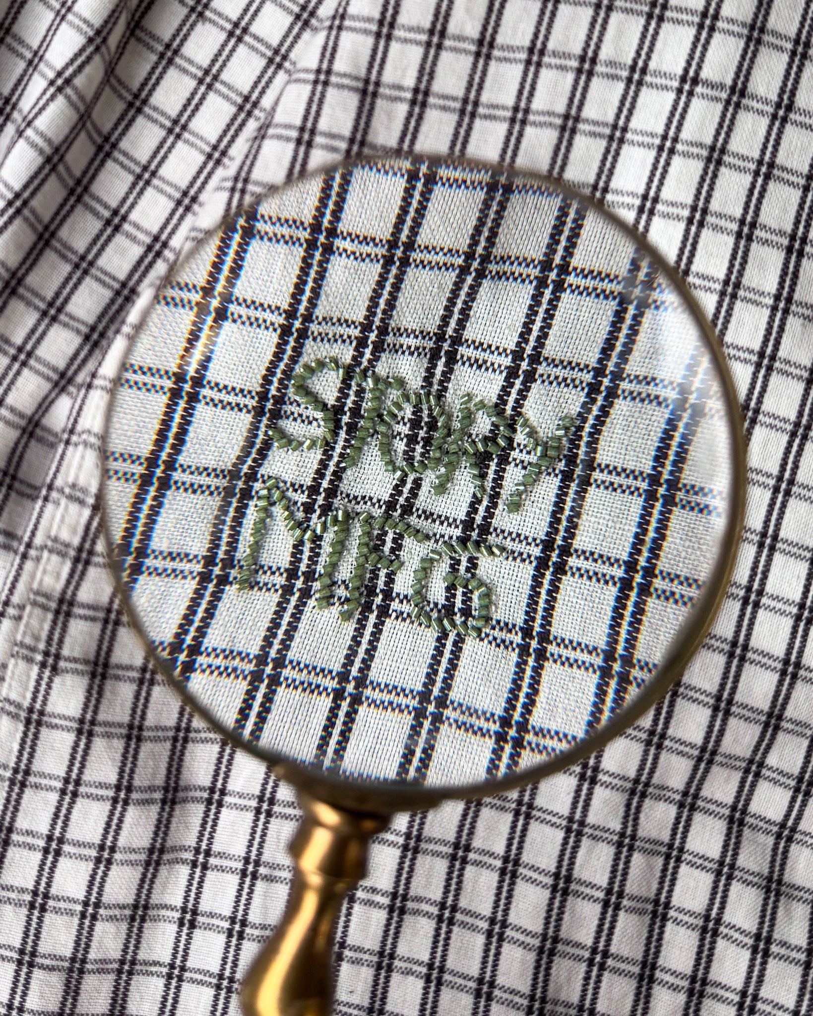 Greetings Shirt LS - Interrupted Beads