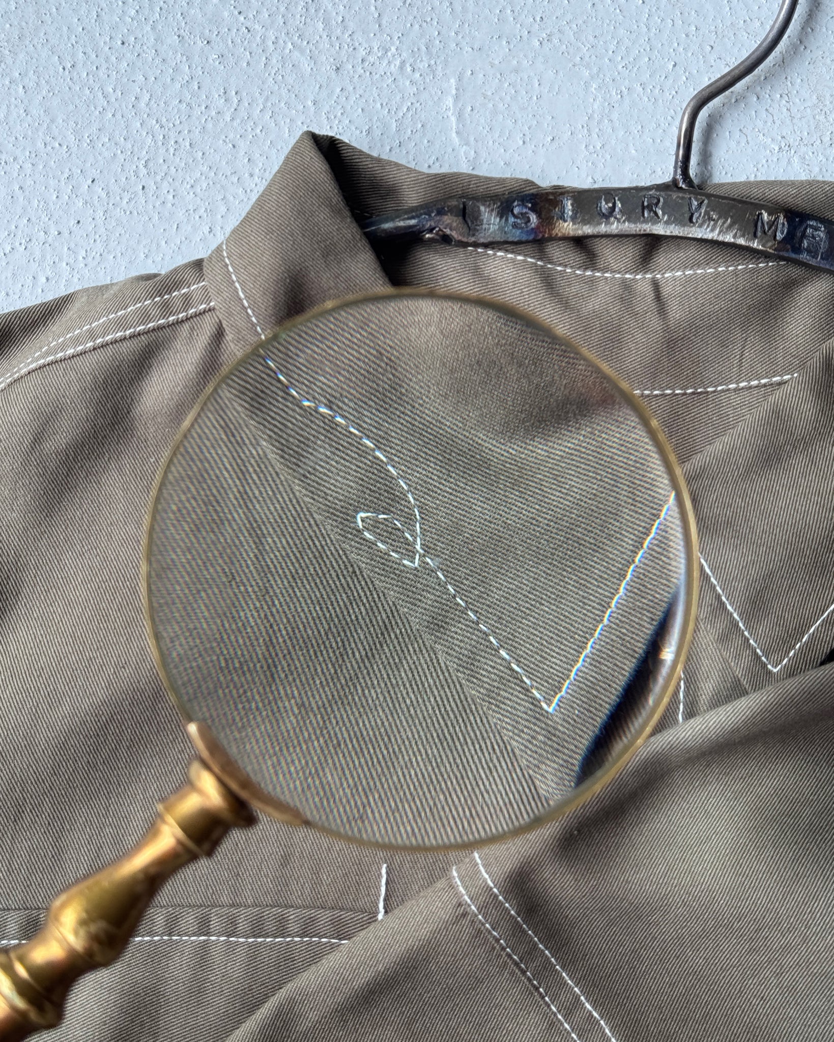 Harvest Shirt - Khaki Wonky-Wear