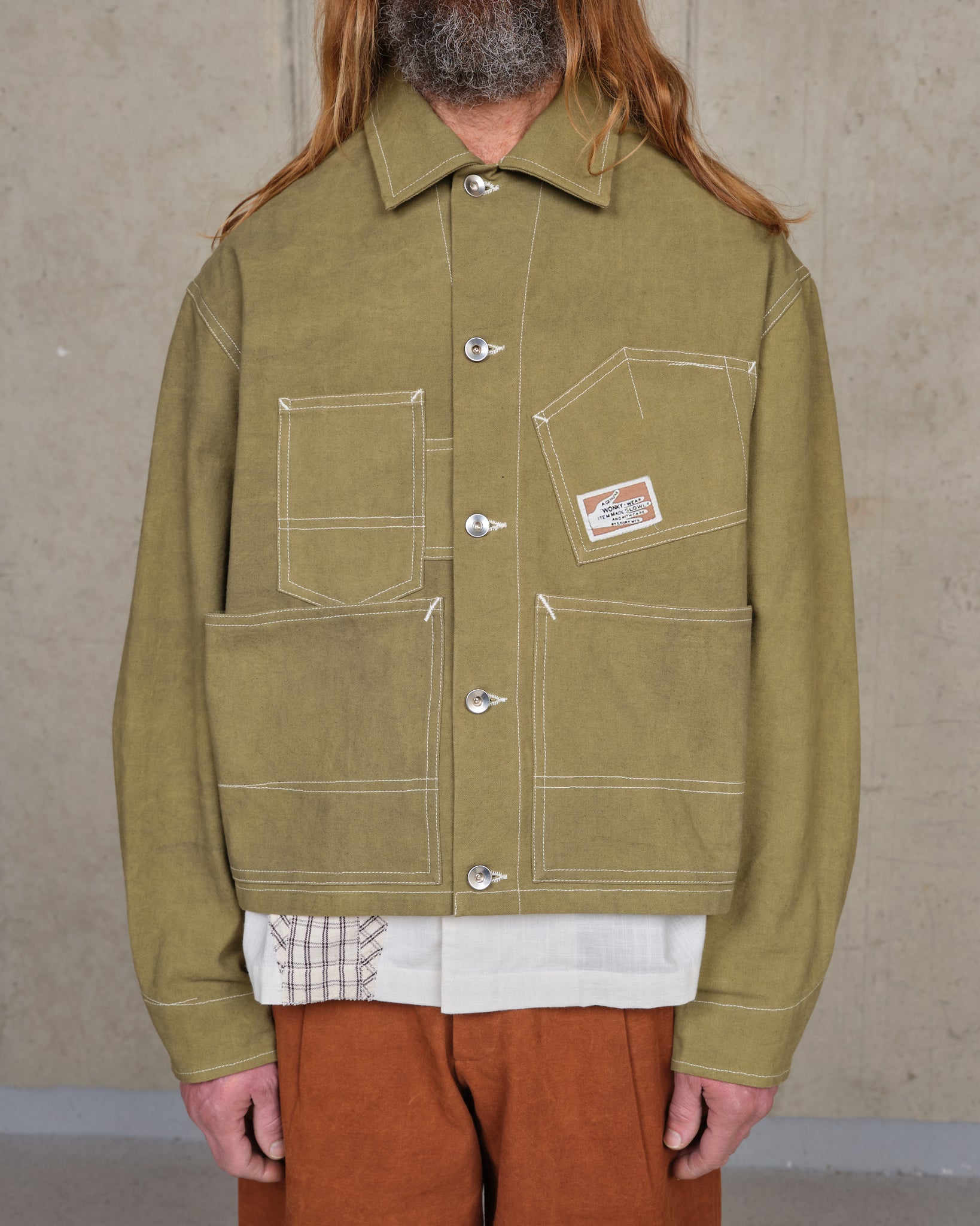 Station Jacket - Olive Wonky-Wear