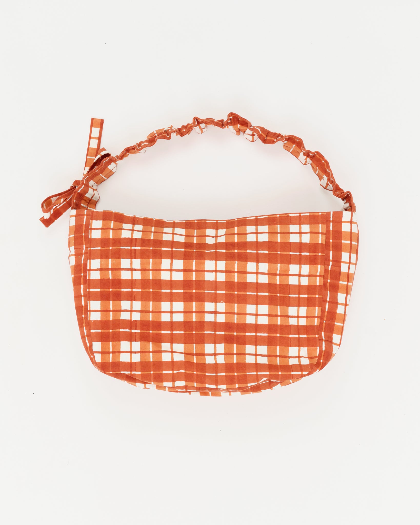 Large Drawstring Port-All - Red Check