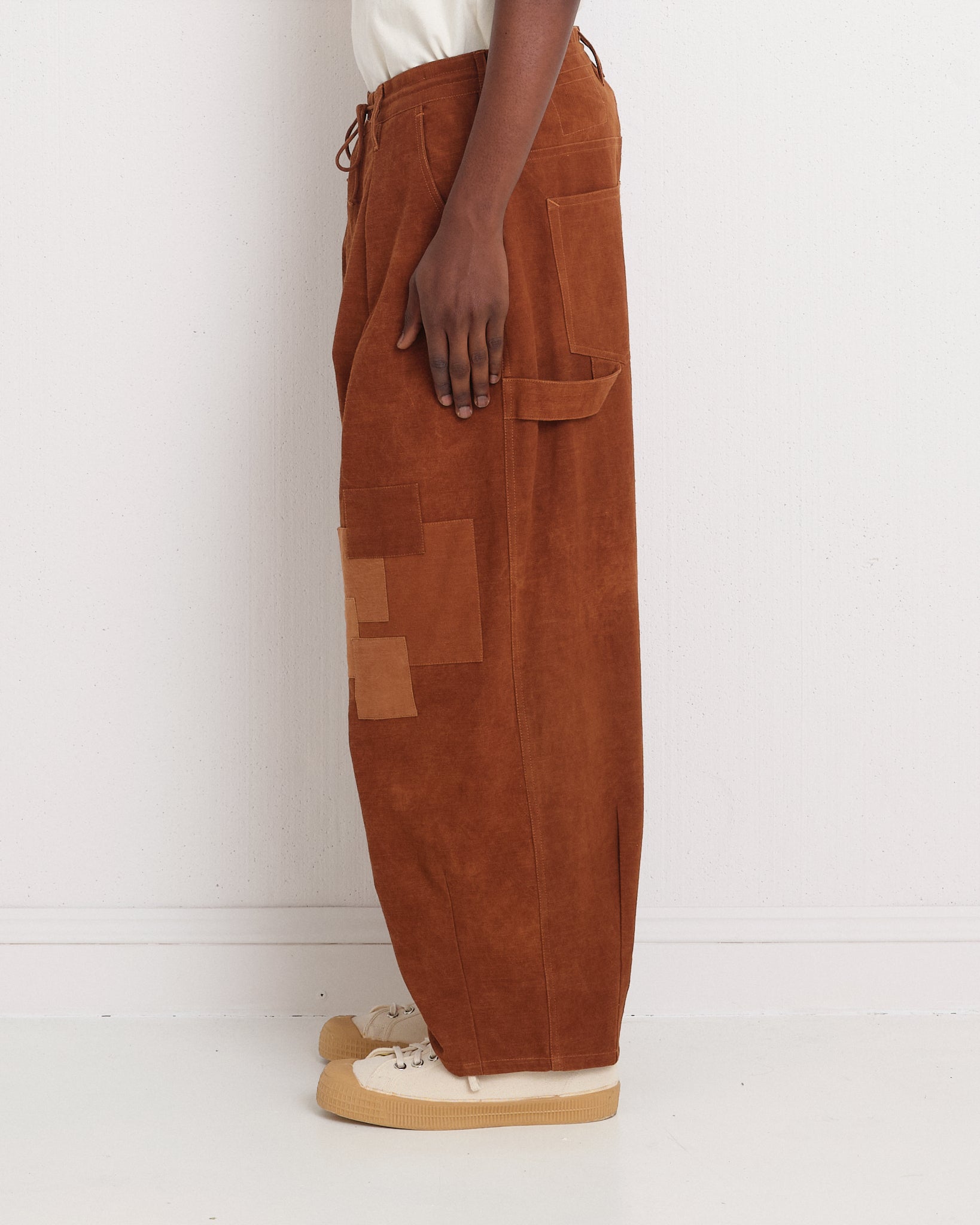 Lush Carpenter Pants - Brown Loved