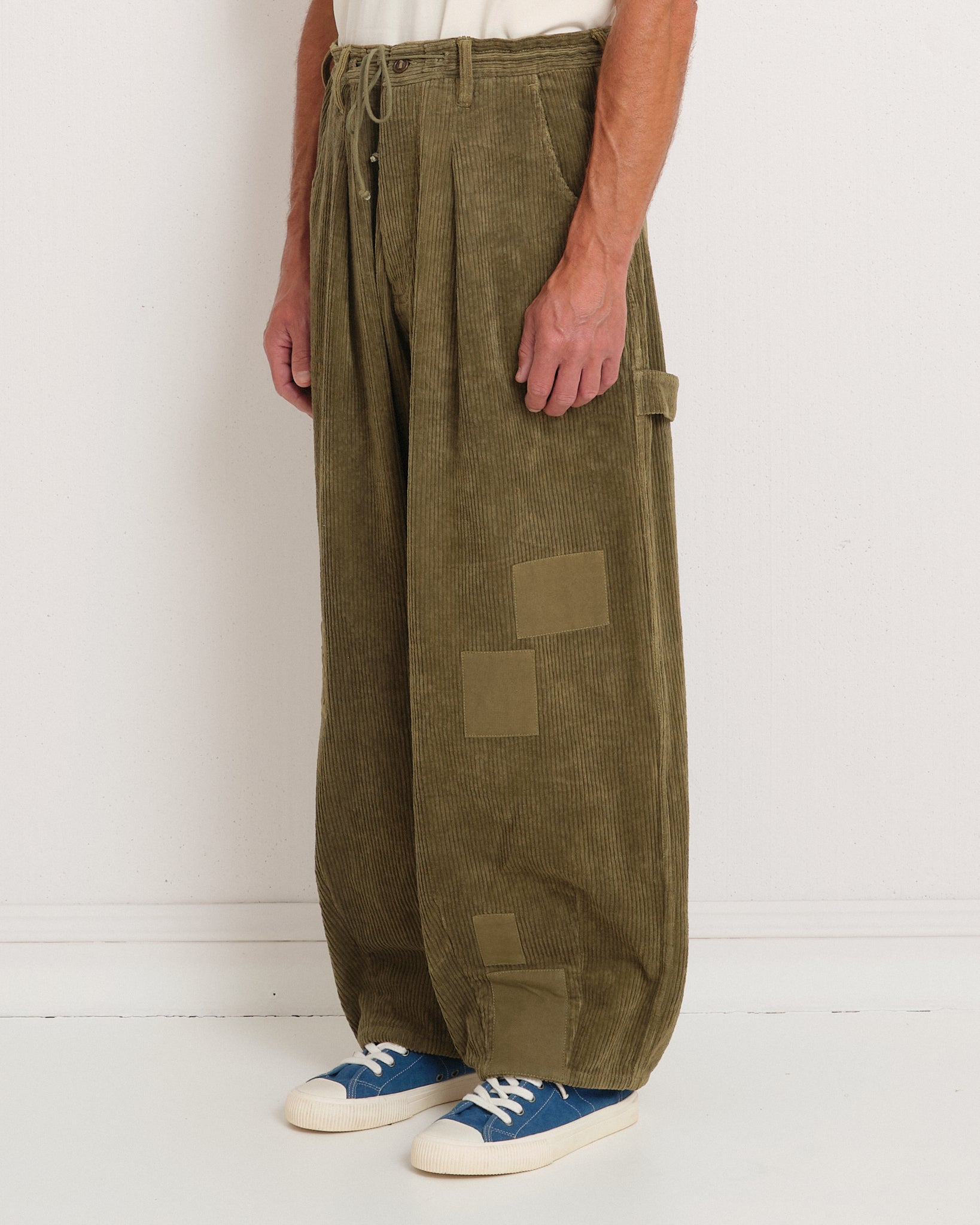 Lush Carpenter Pants - Olive Scarecrow Cord