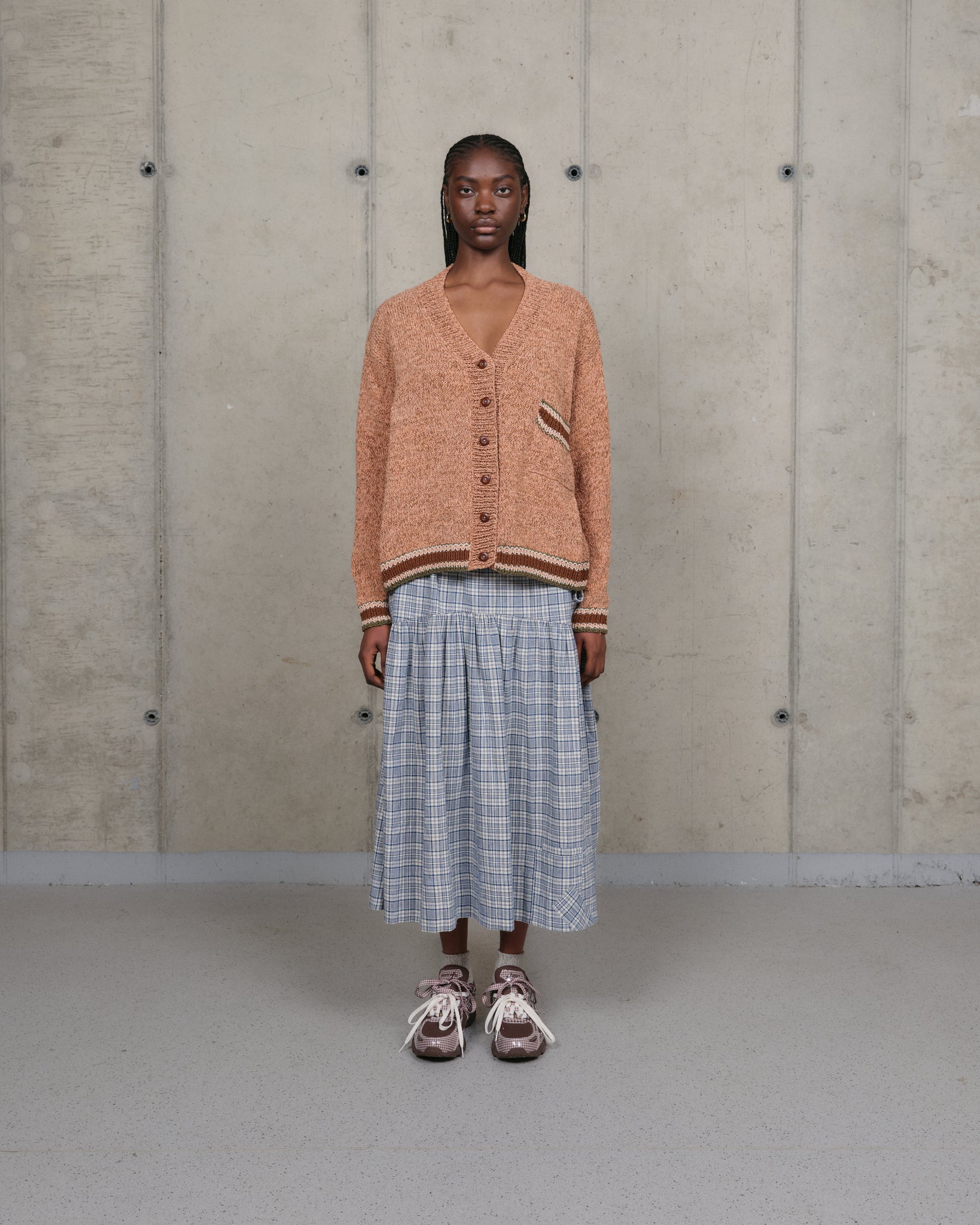 Bulb Cardigan - Twisted Pink