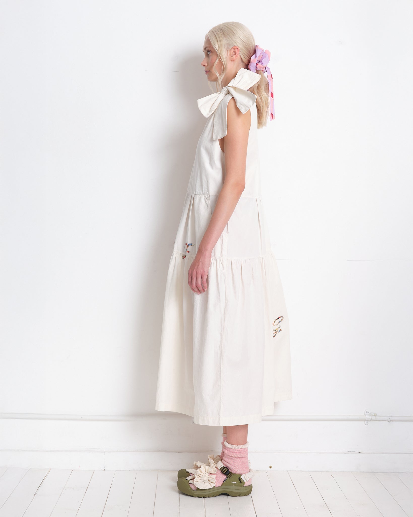 Alice Dress - Ecru Meadow