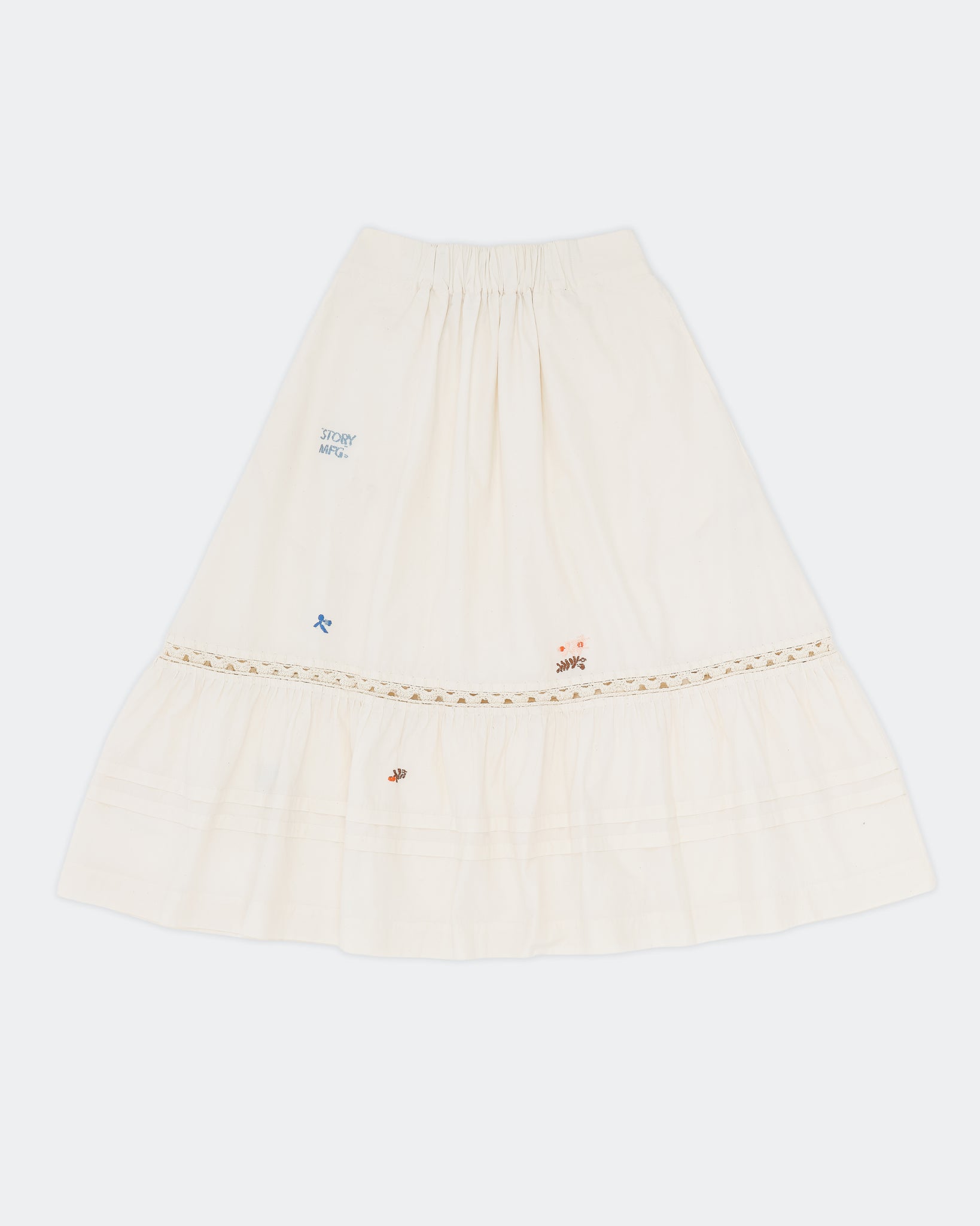 Nutmeg Skirt - Interrupted Embroidery