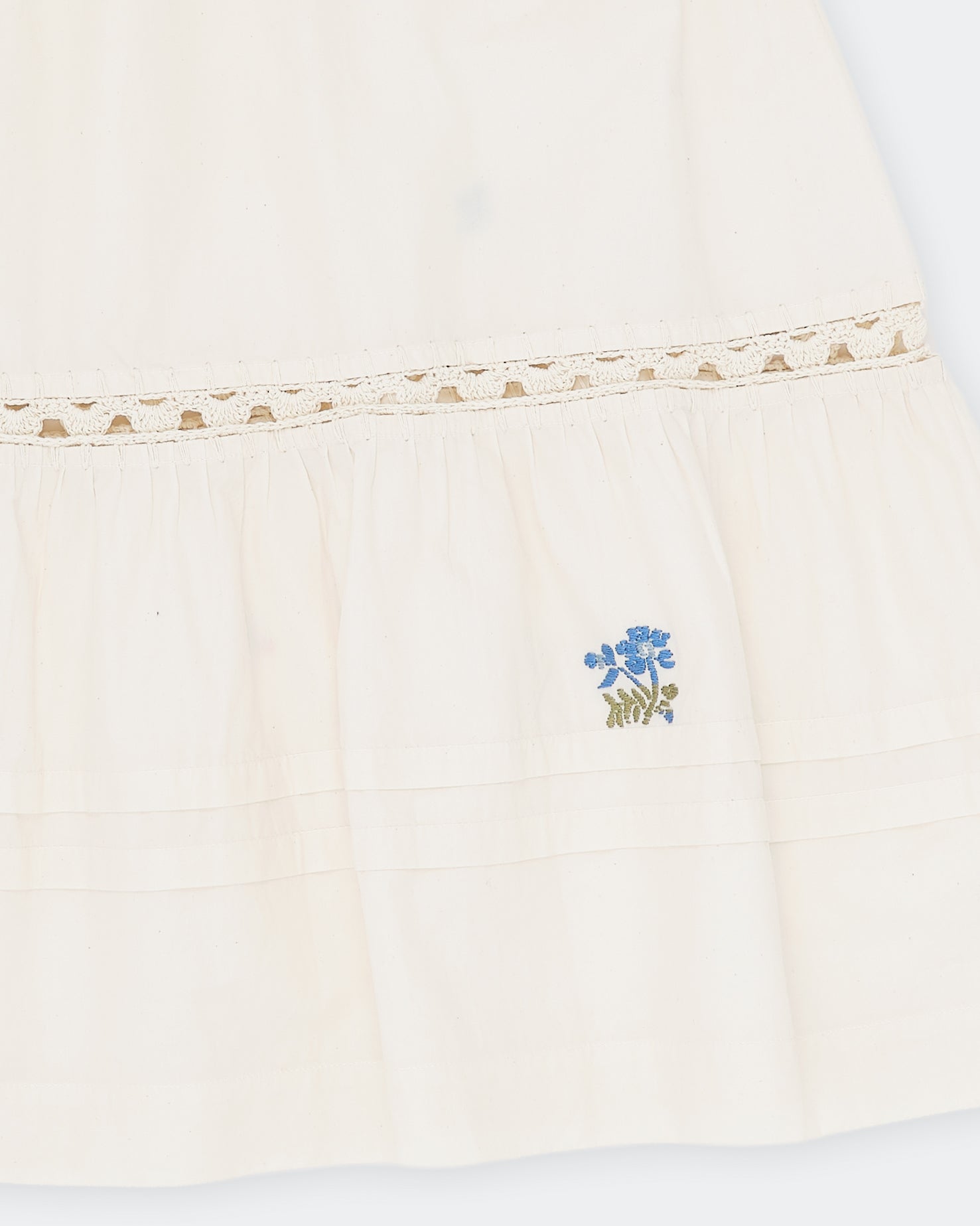 Nutmeg Skirt - Interrupted Embroidery
