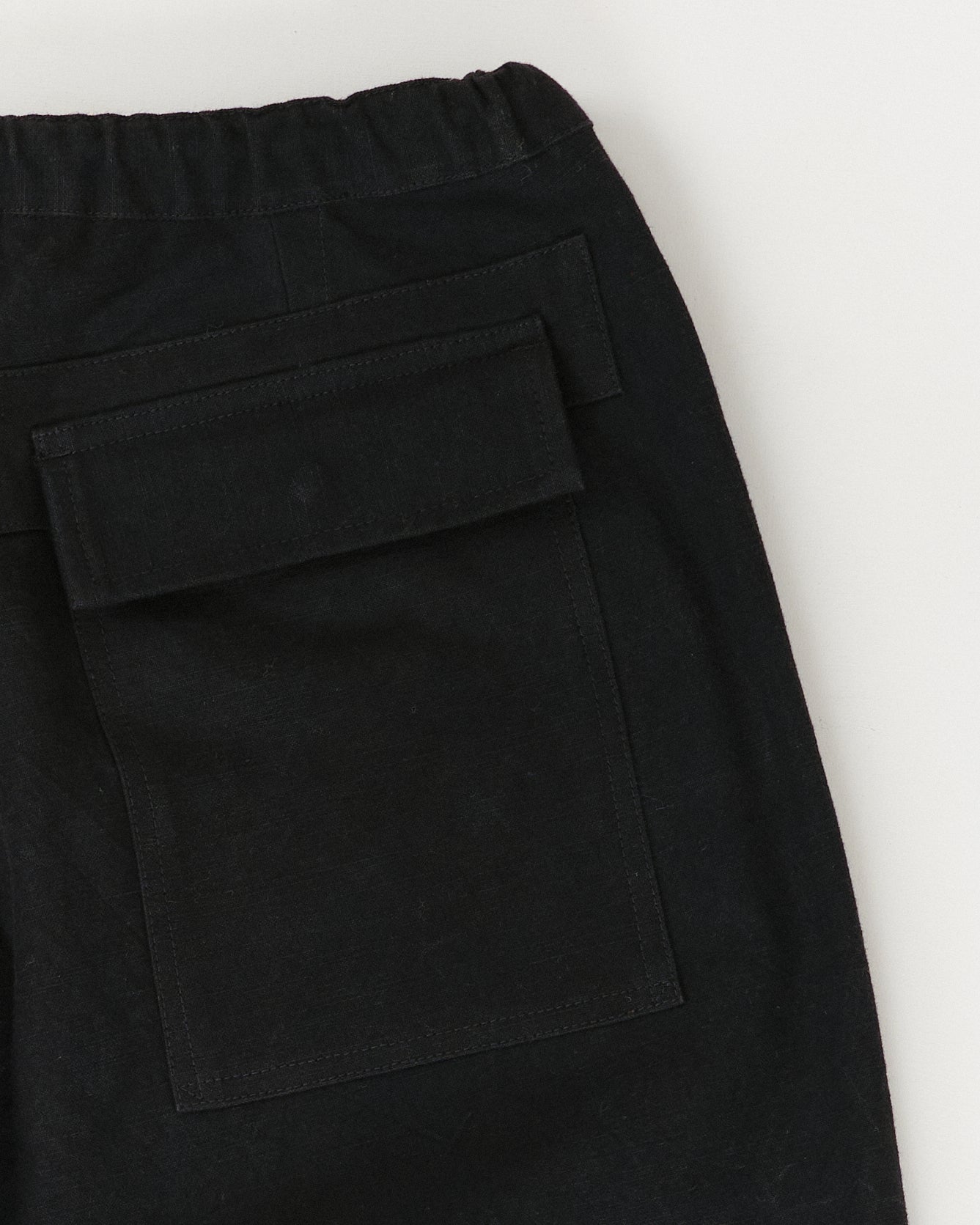 Paco Pants - Black Slub