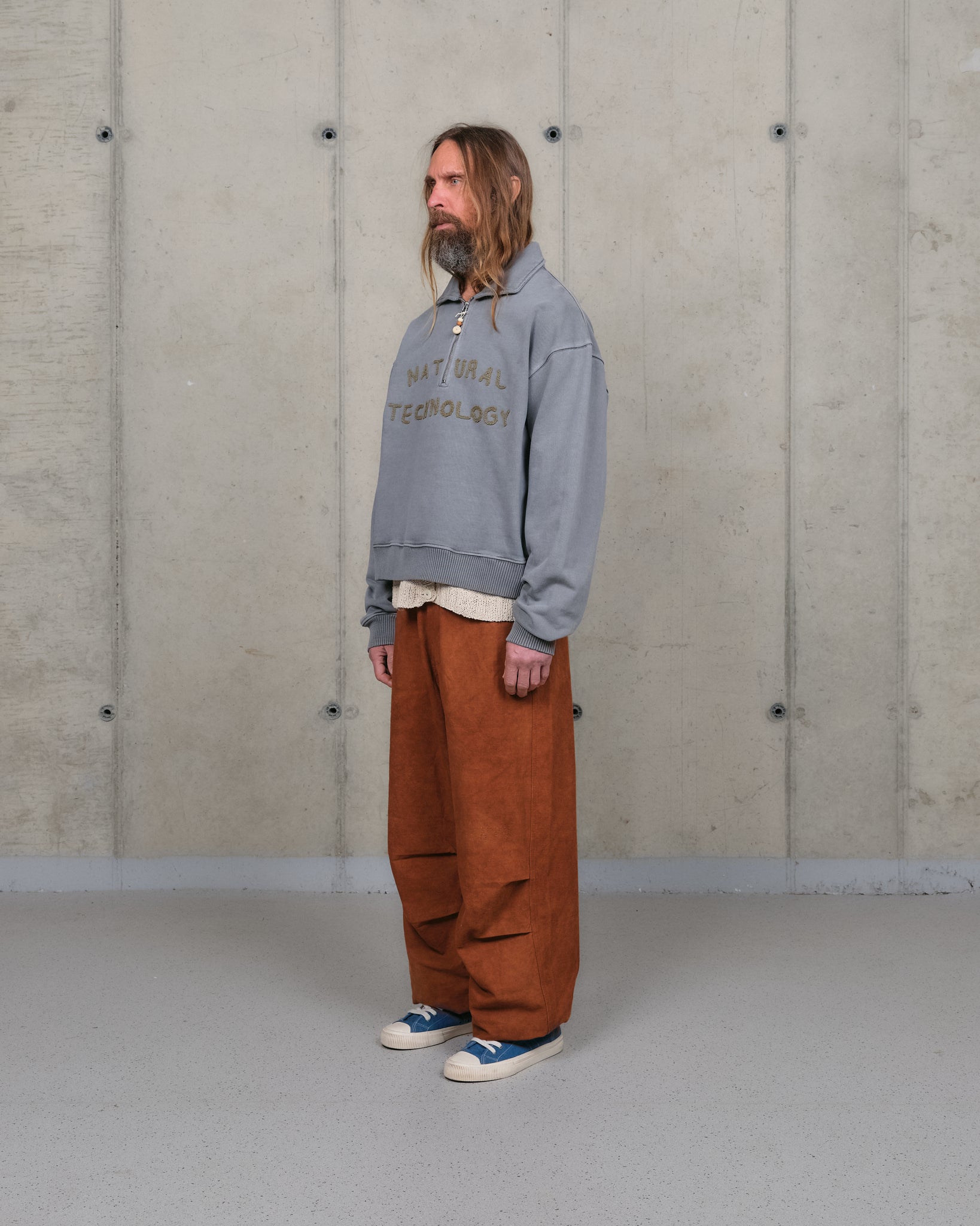 Paco Pants - Bark Brown Slub