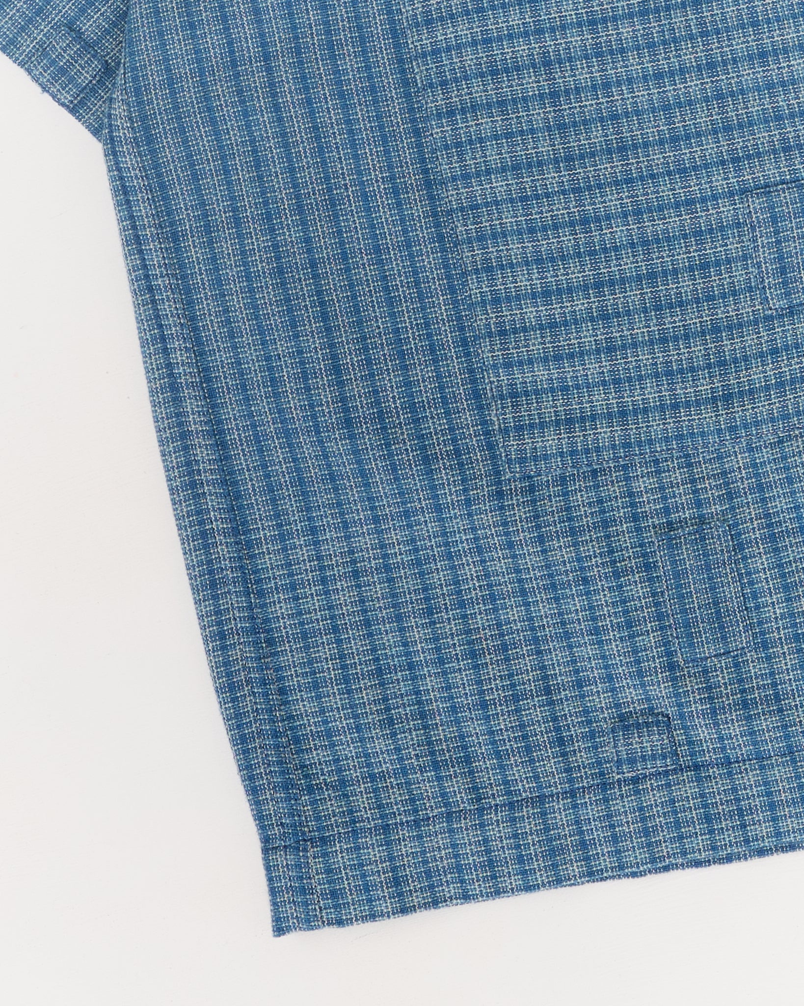 PA Shirt - Indigo Check Scarecrow