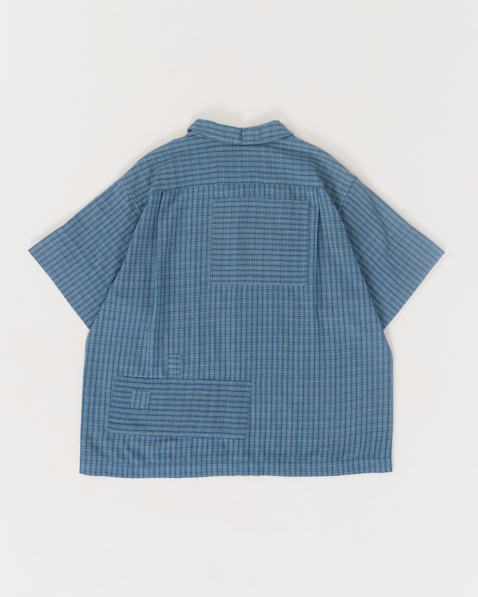 PA Shirt - Indigo Check Scarecrow