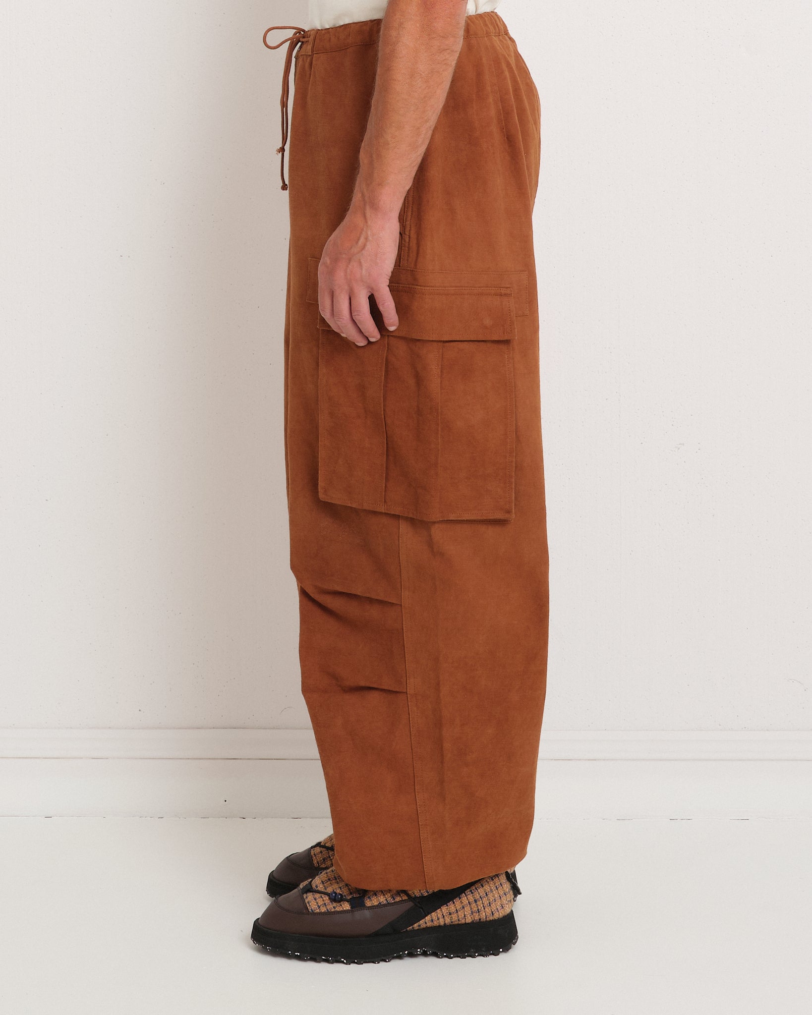 Peace Pants - Bark Brown Slub