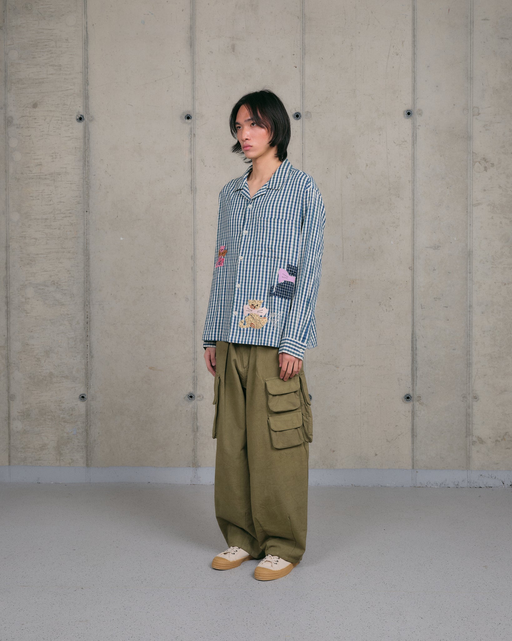 Greetings Shirt LS - Check Tales