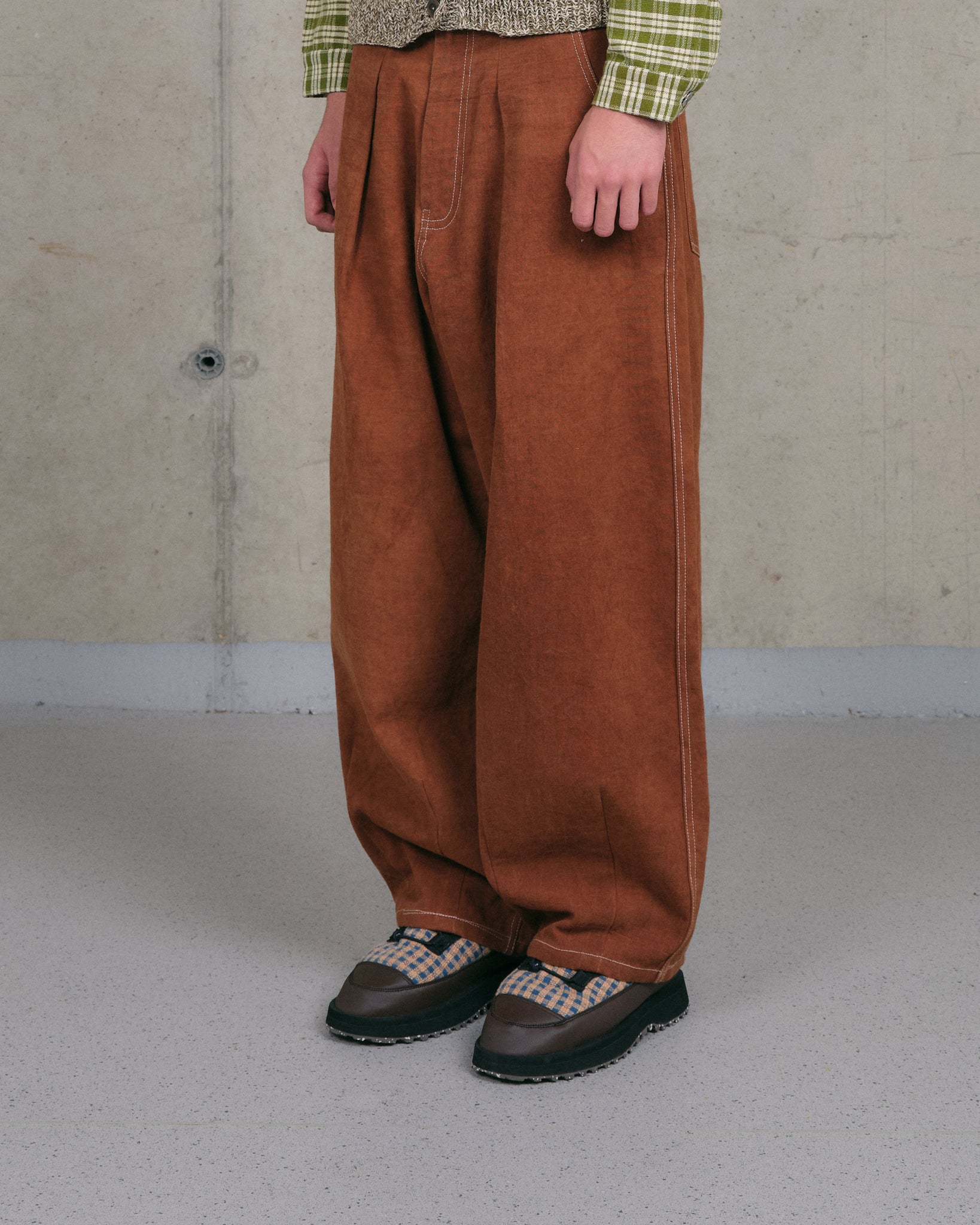 Lush Pants - Brown Wonky-Wear