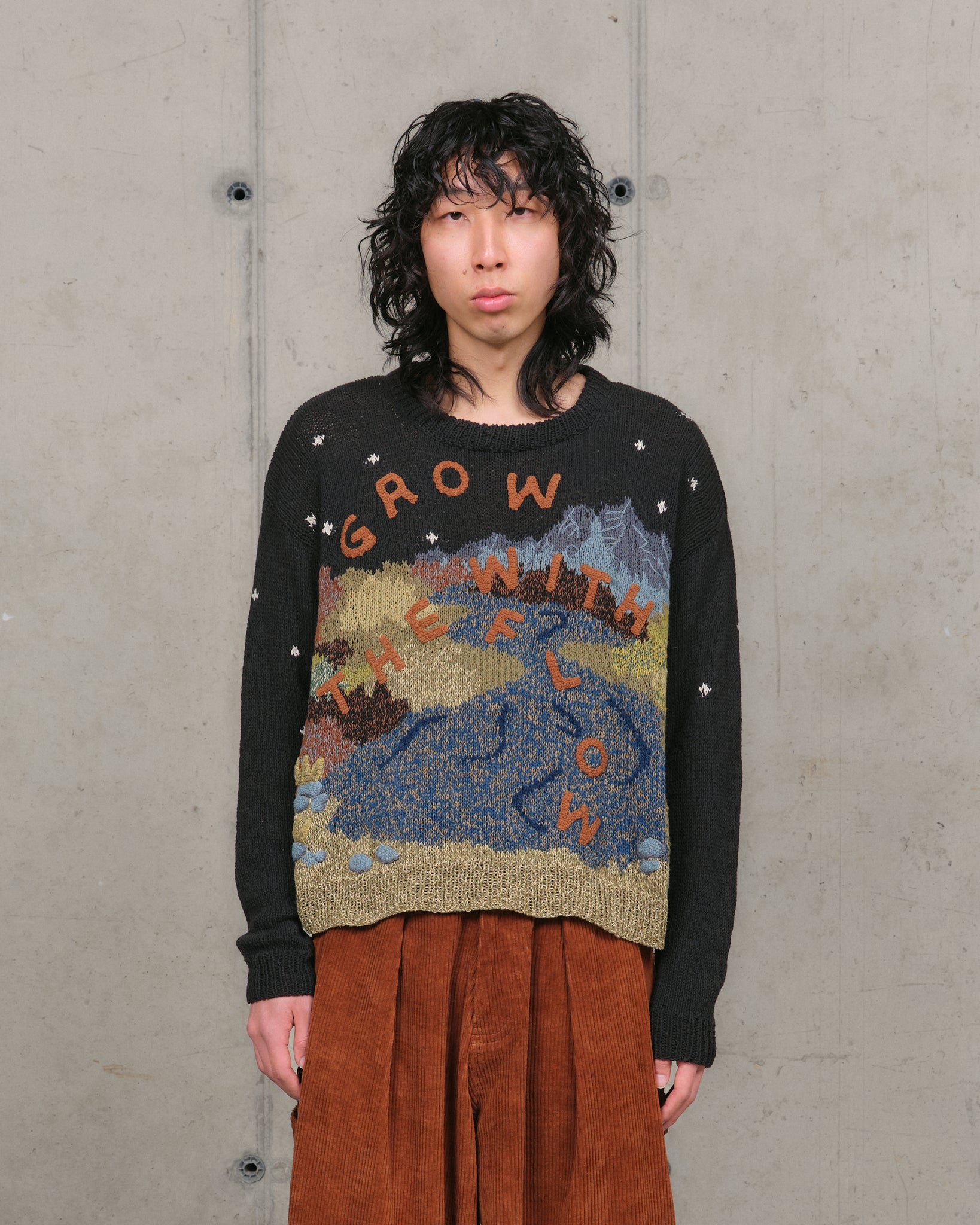 Piper Knit Jumper - Black Grow With The Flow