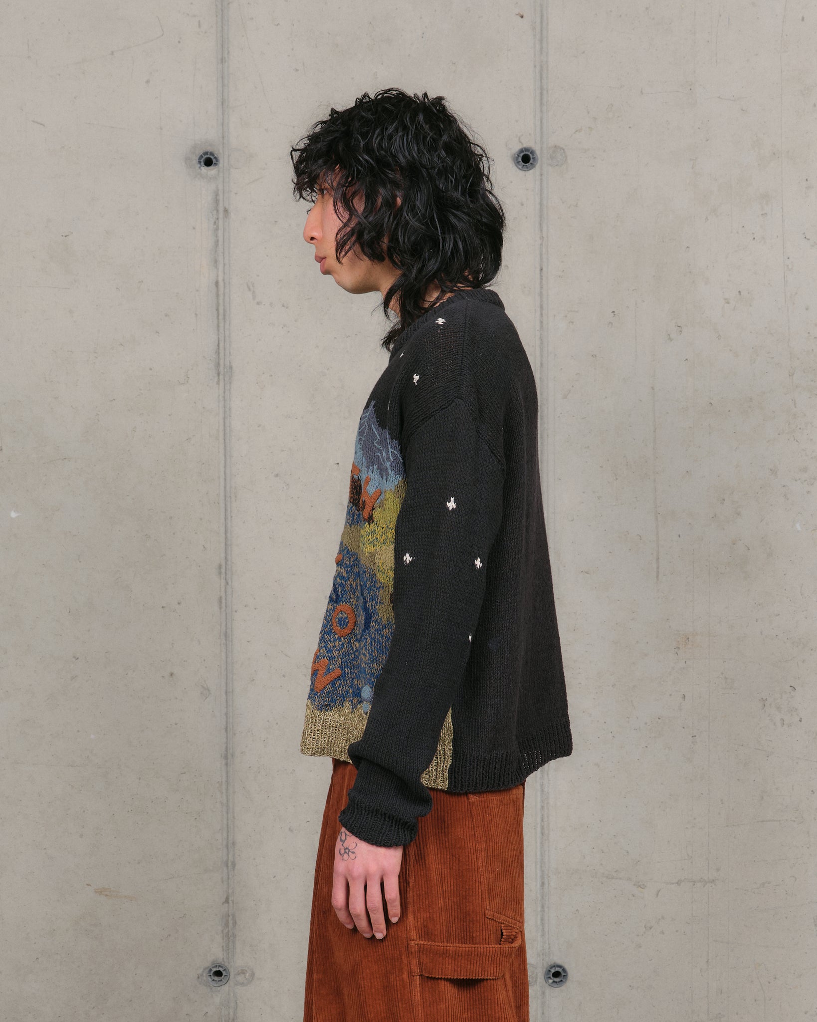 Piper Knit Jumper - Black Grow With The Flow