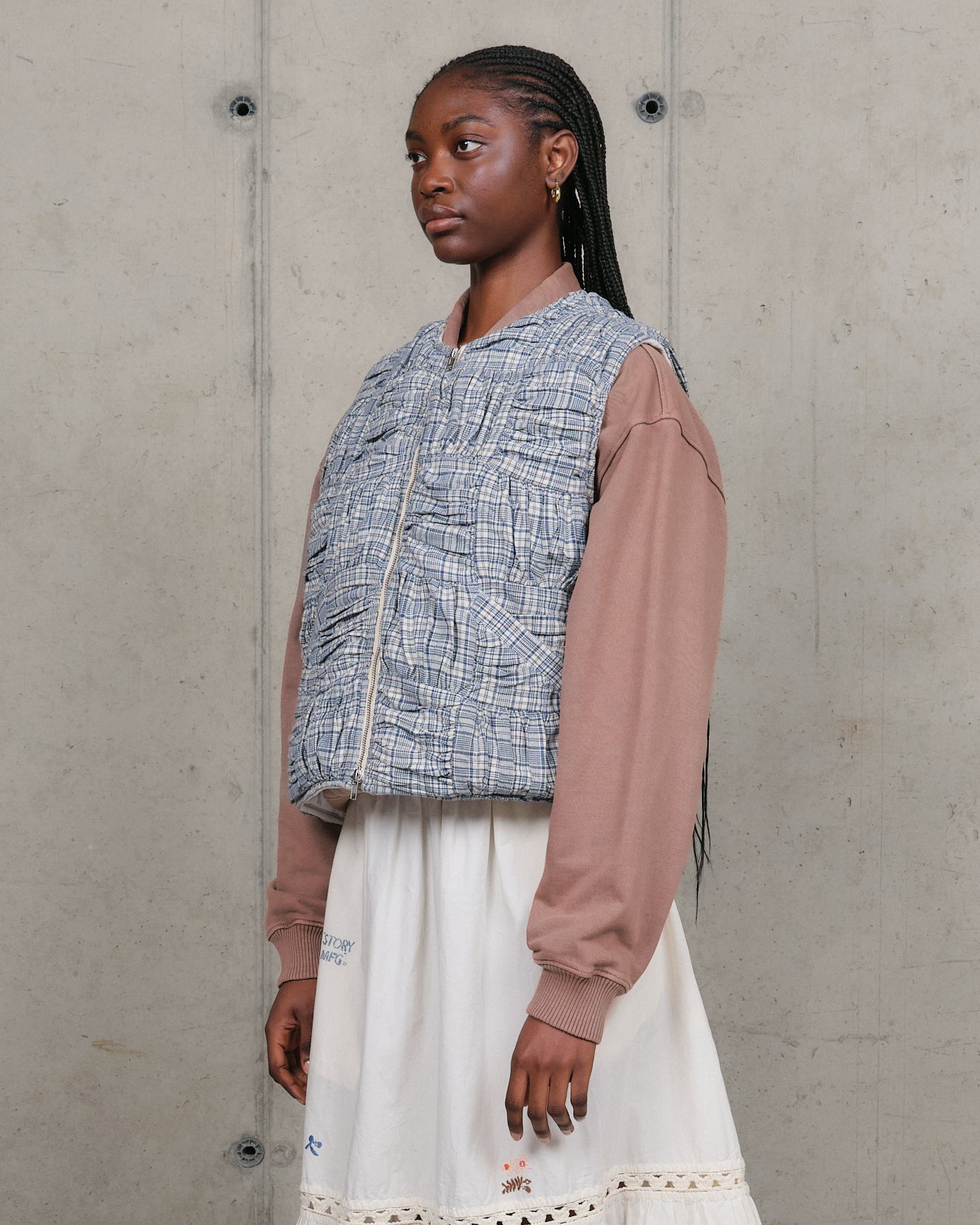 Pluto Vest - Interstellar Patchwork