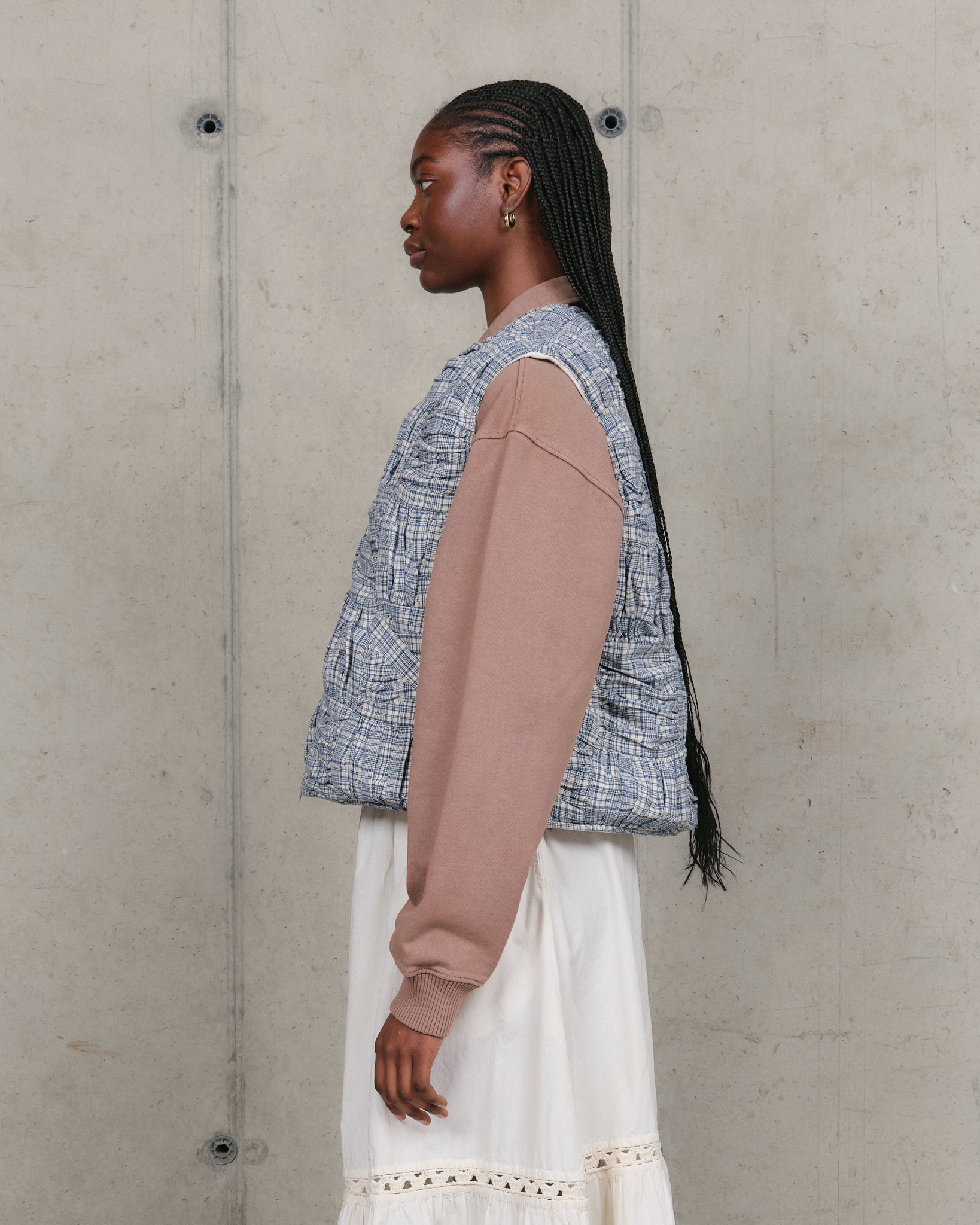 Pluto Vest - Interstellar Patchwork