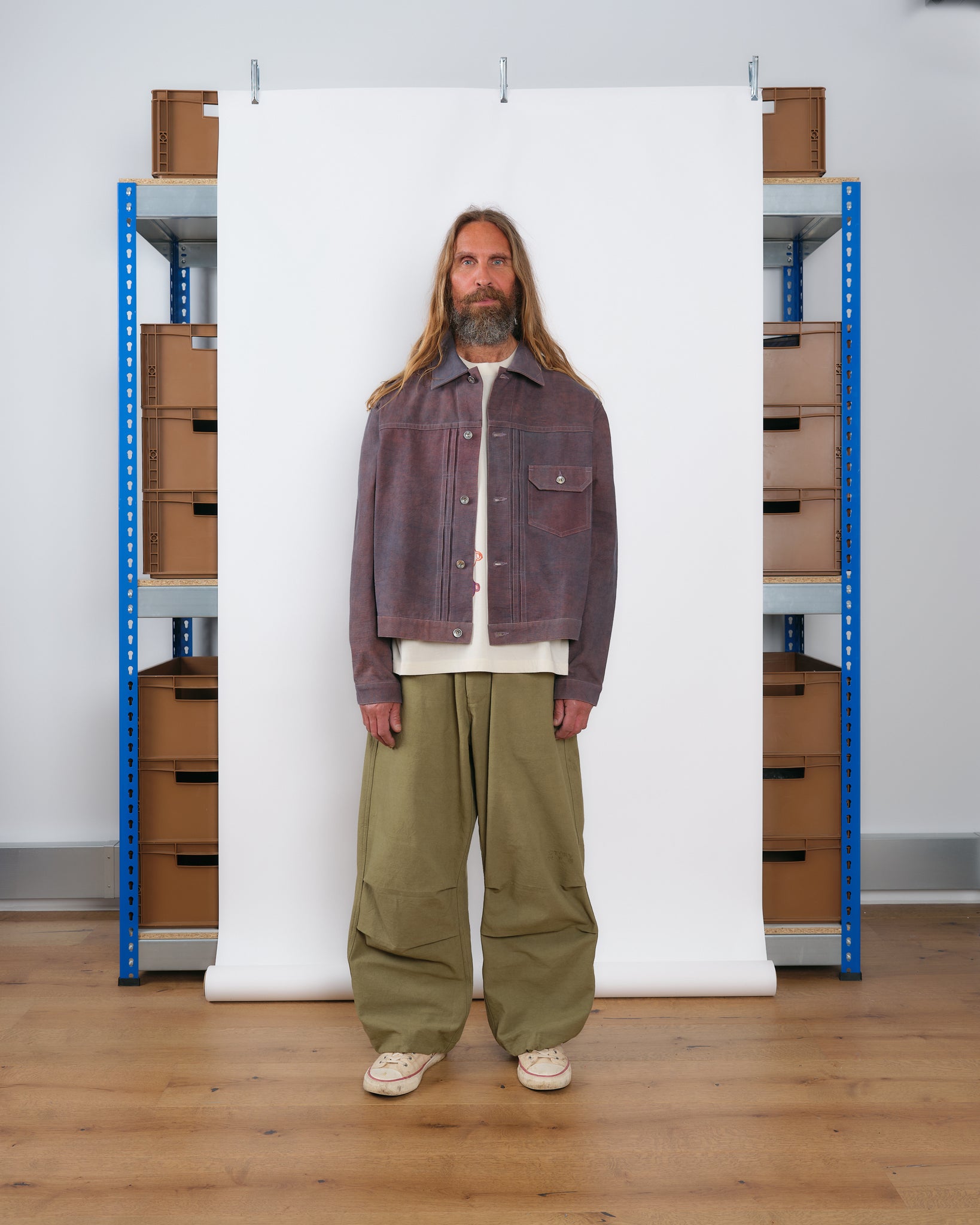 Paco Pants - Olive Slub