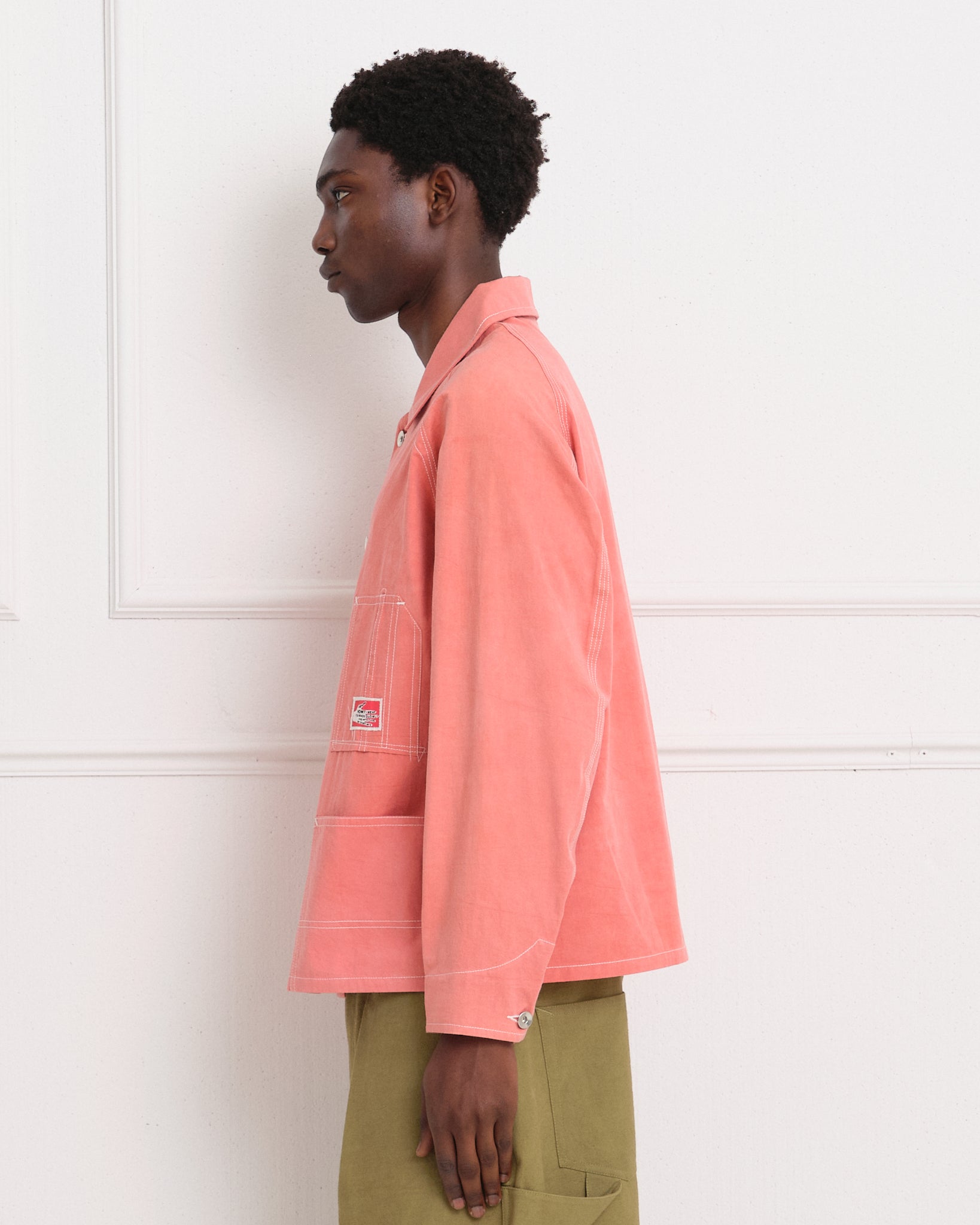 Railroad Jacket - Ancient Pink Wonky-Wear