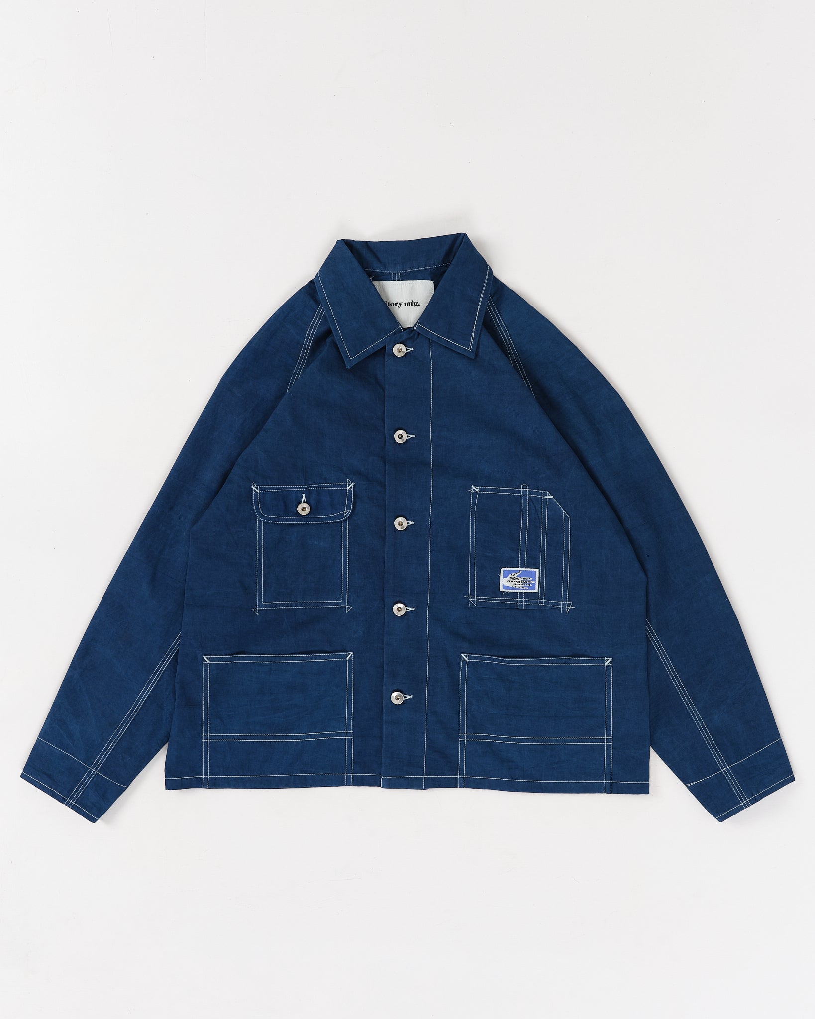 Railroad Jacket - Indigo Wonky-Wear