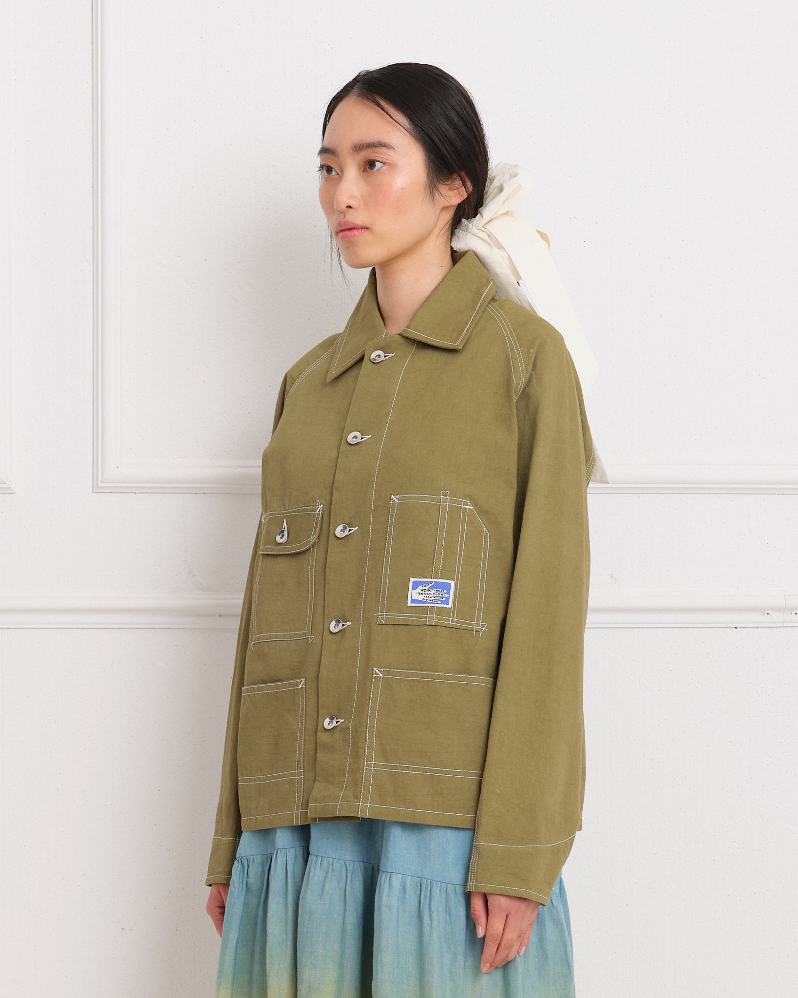 Railroad Jacket - Olive Wonky-Wear