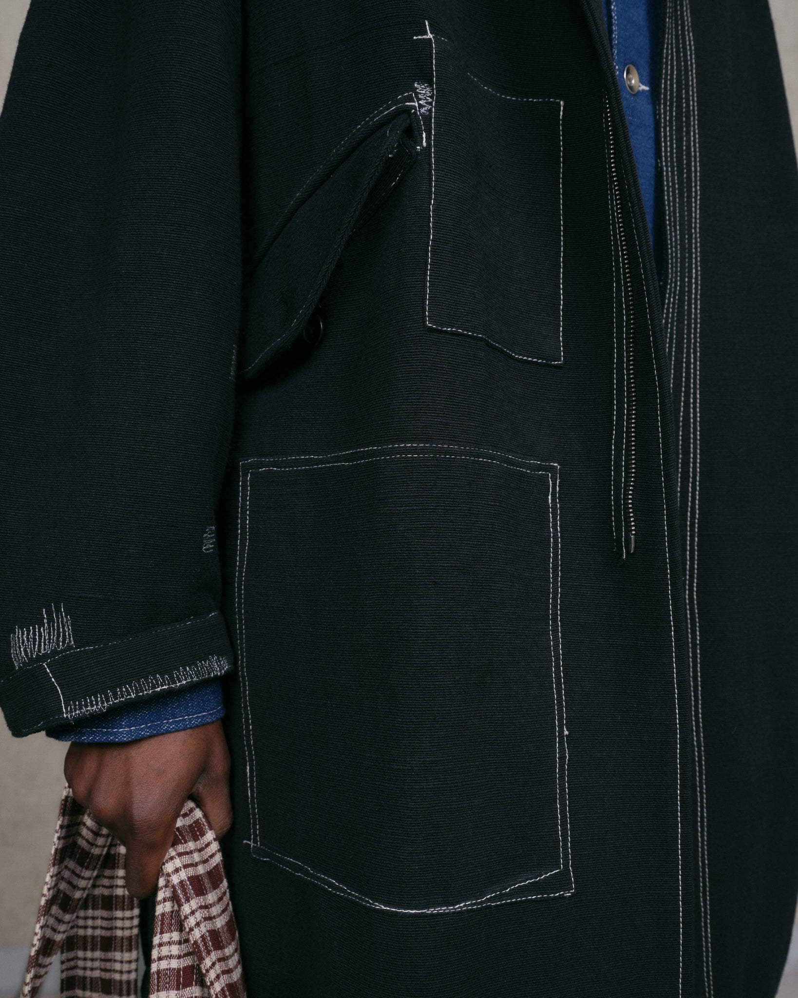 Bramble Parka - Black Wonky-Wear