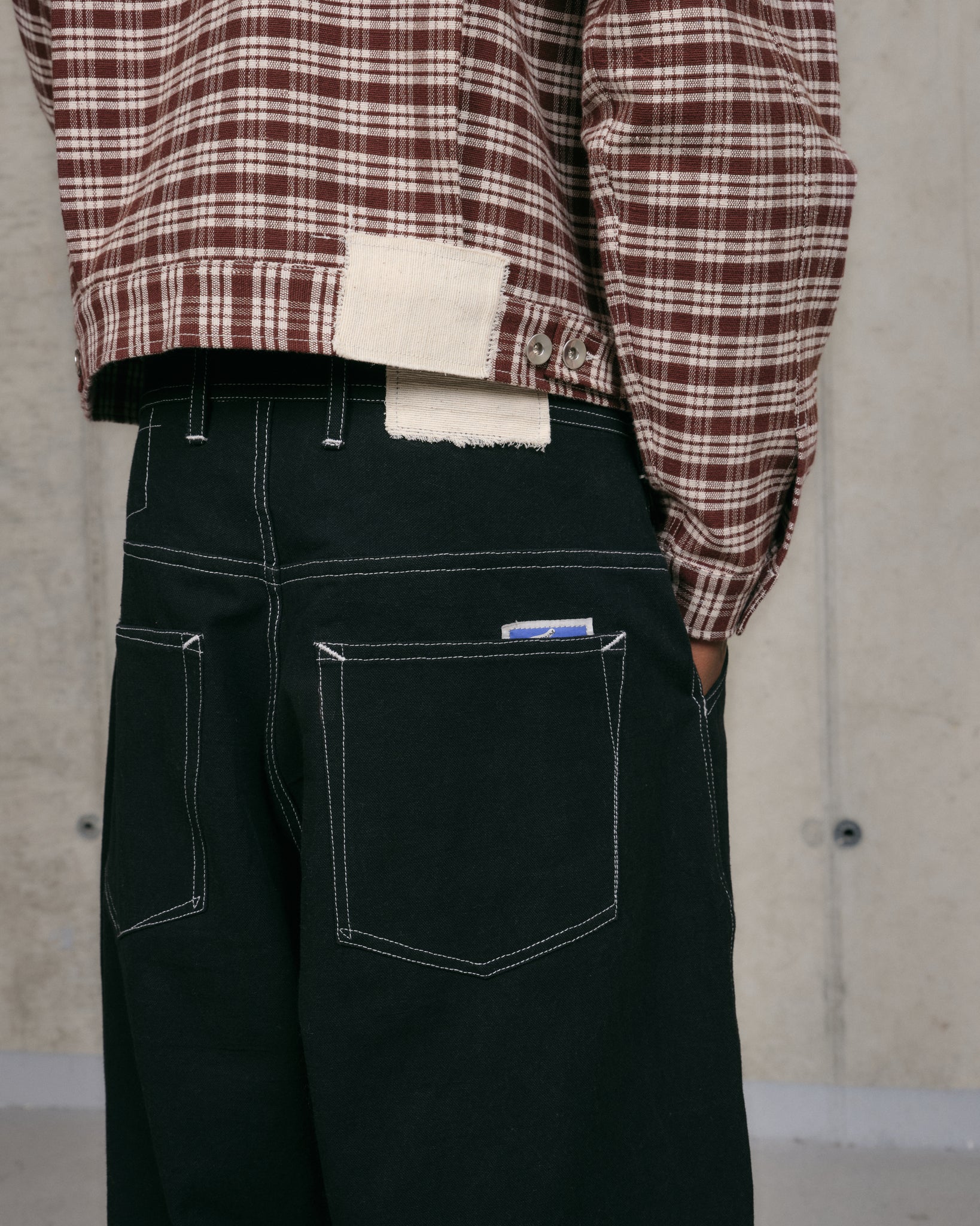 Lush Pants - Black Wonky-Wear