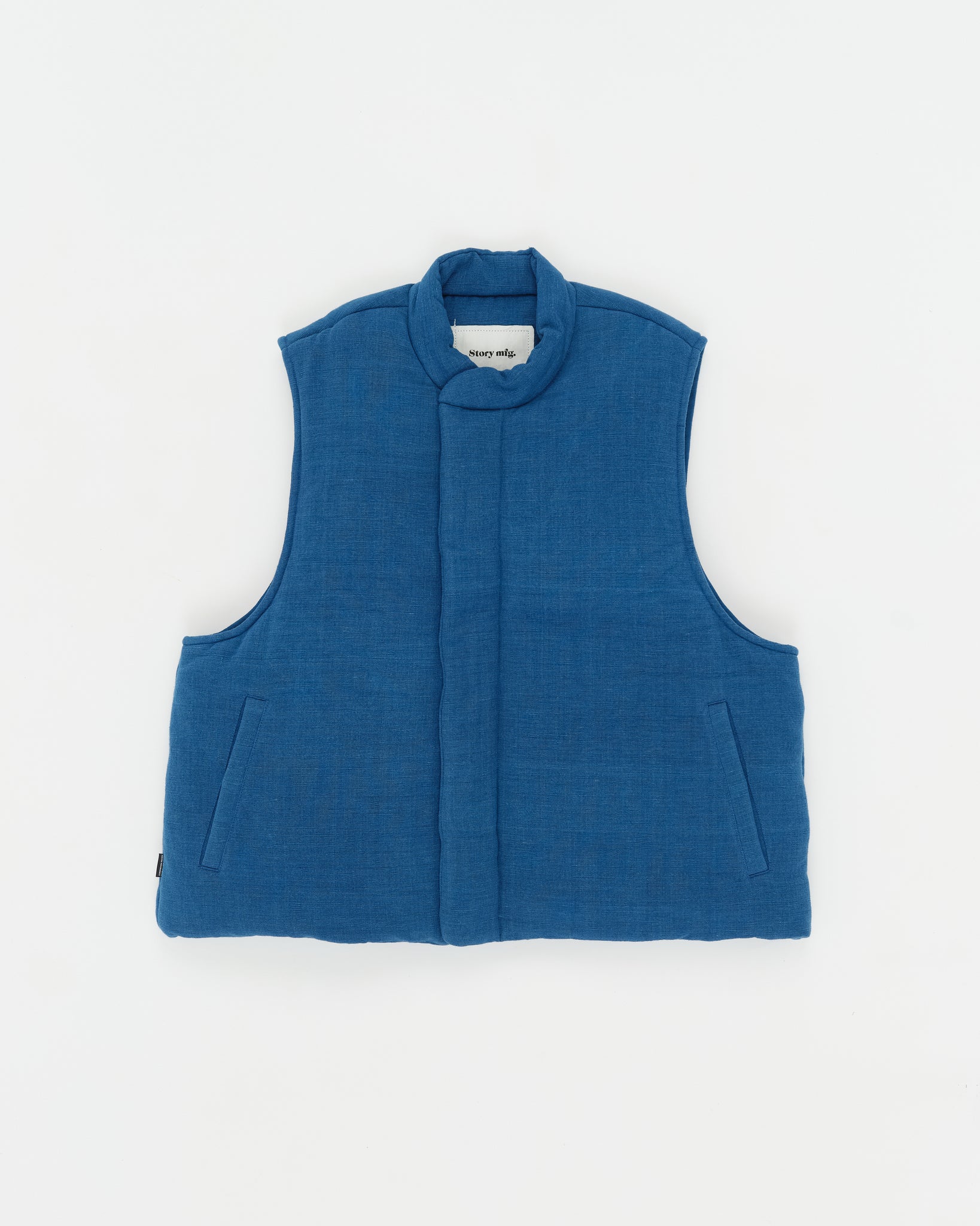 Sahab Vest - Indigo Handloom