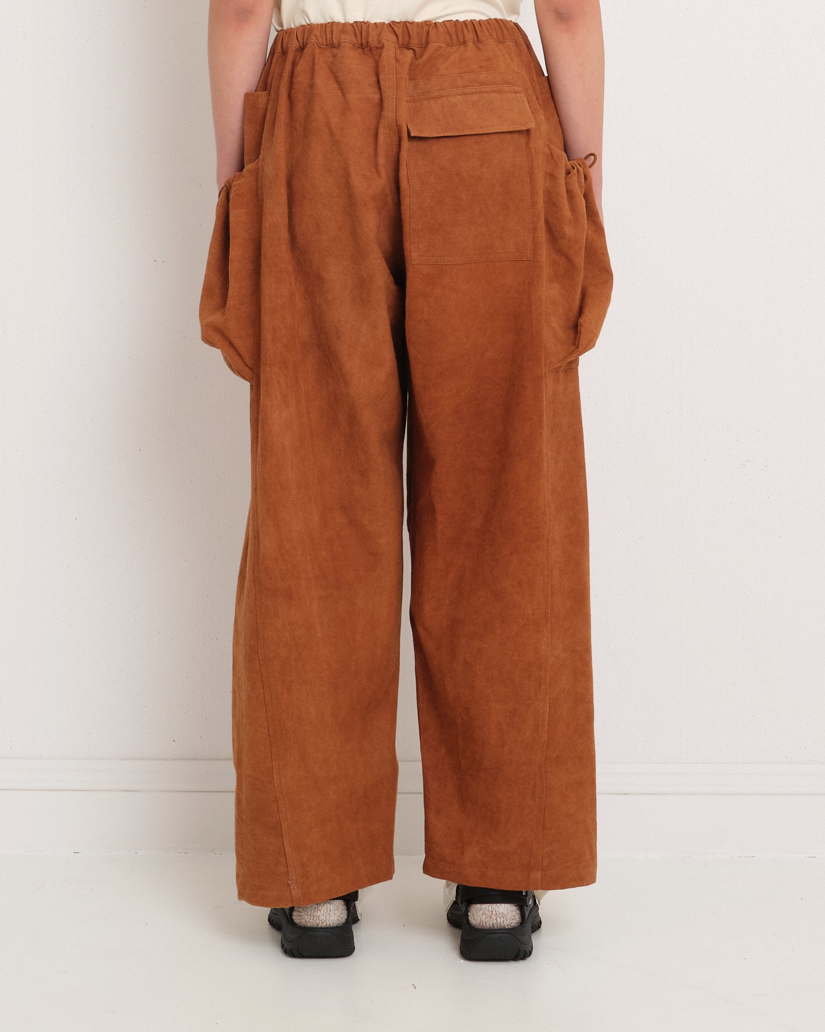 Salt Pants - Bark Brown Slub