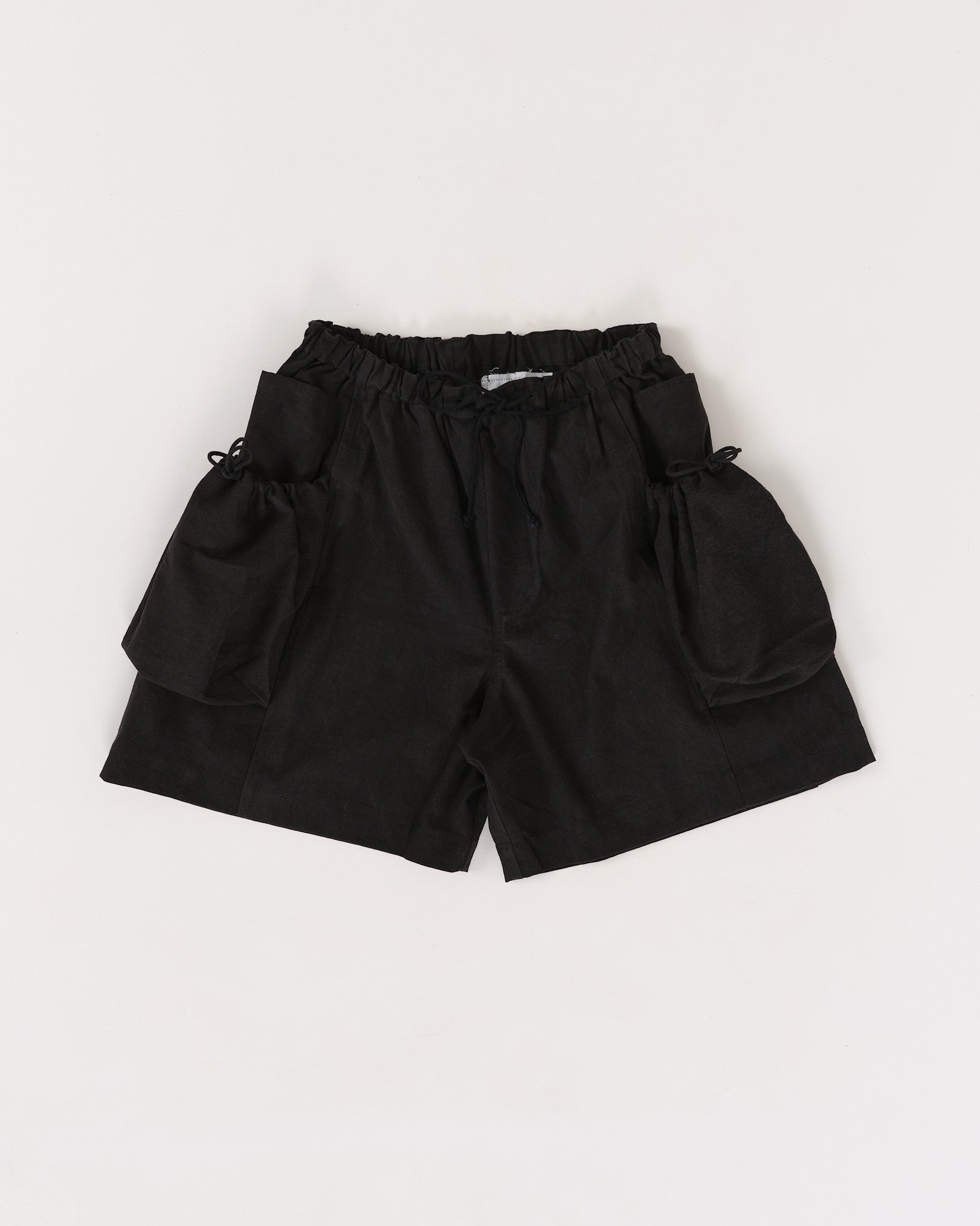 Salt Shorts - Black Slub