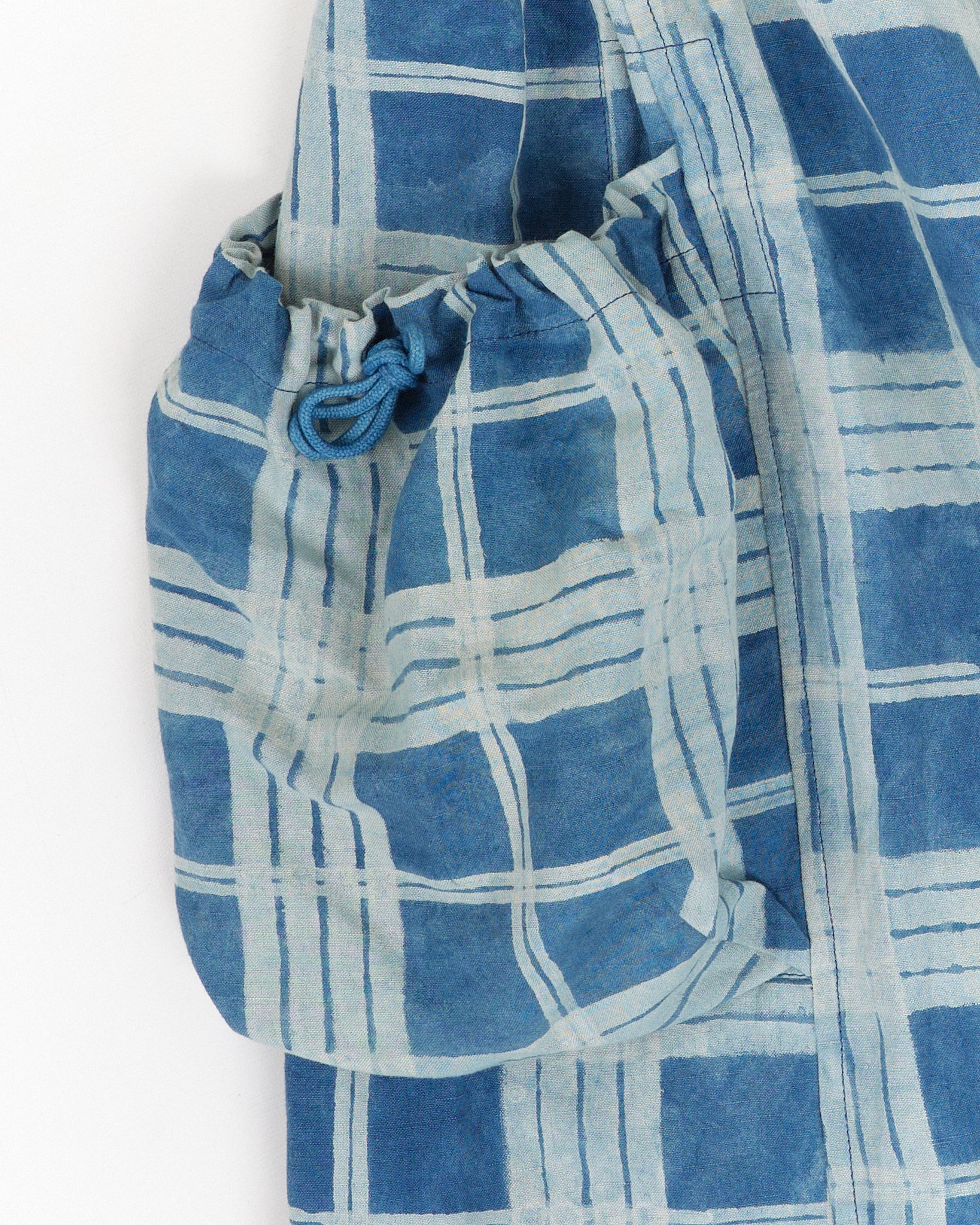 Salt Shorts - Indigo Check