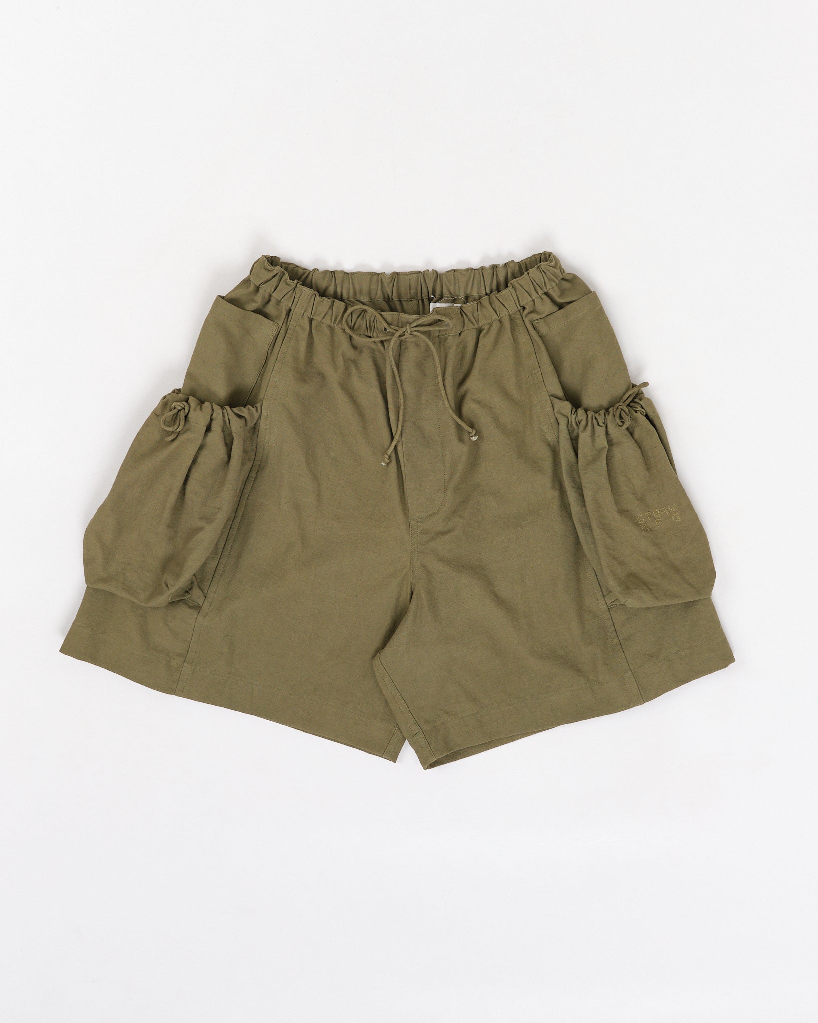 Salt Shorts - Olive Slub