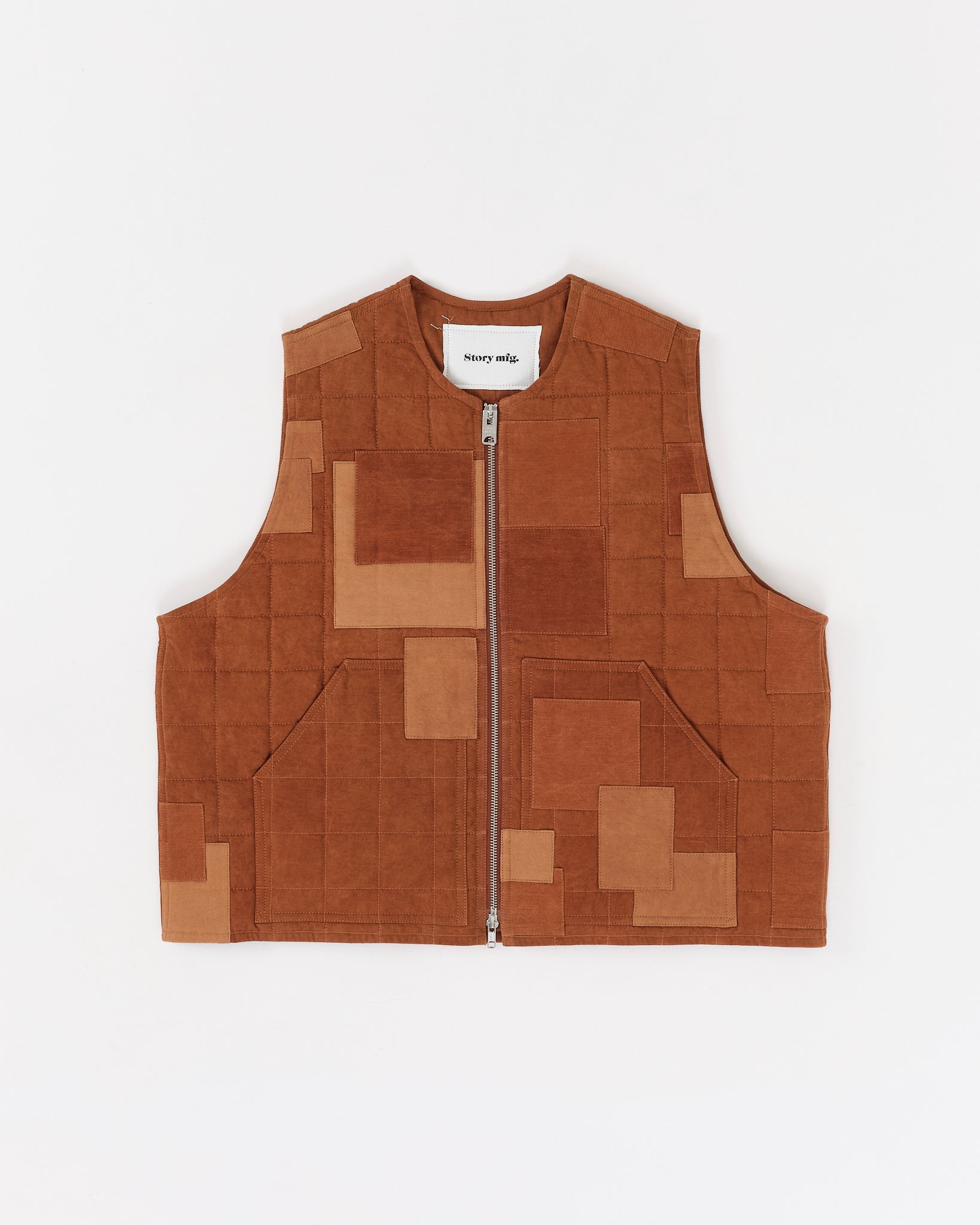 Saturn Vest - Brown Loved