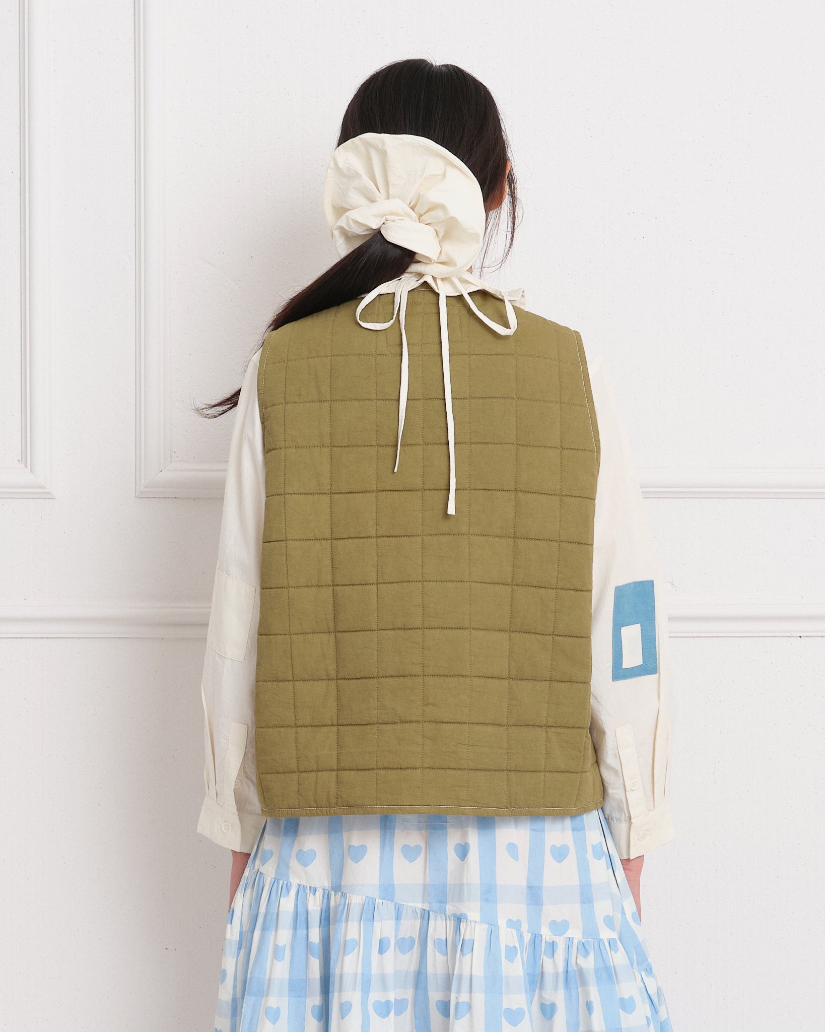 Saturn Vest - Olive Wonky-Wear