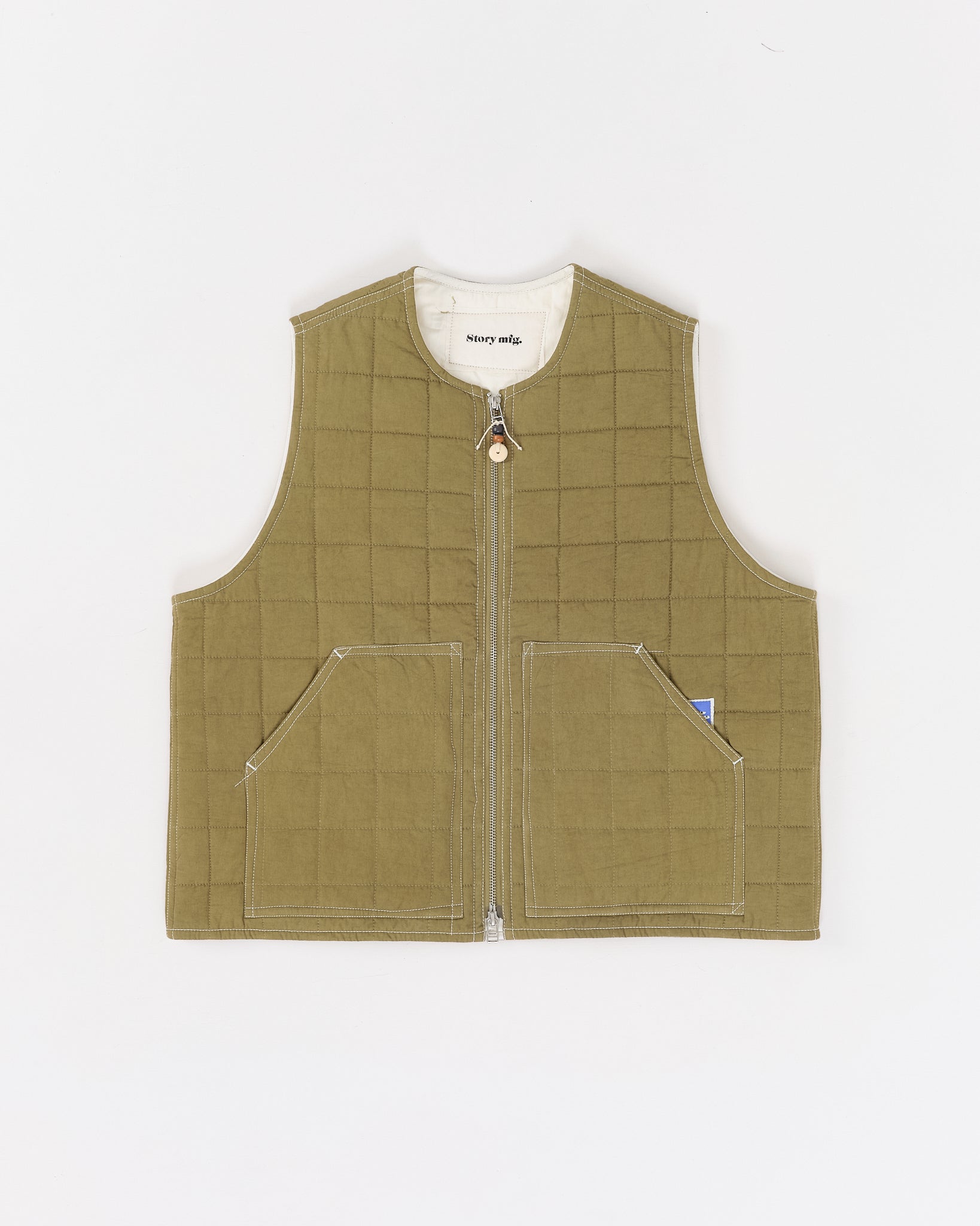 Saturn Vest - Olive Wonky-Wear