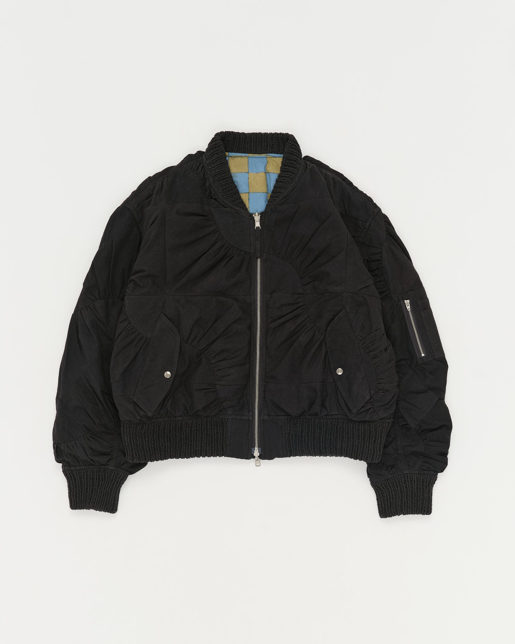 Seed Bomber - Black Wandering Patchwork