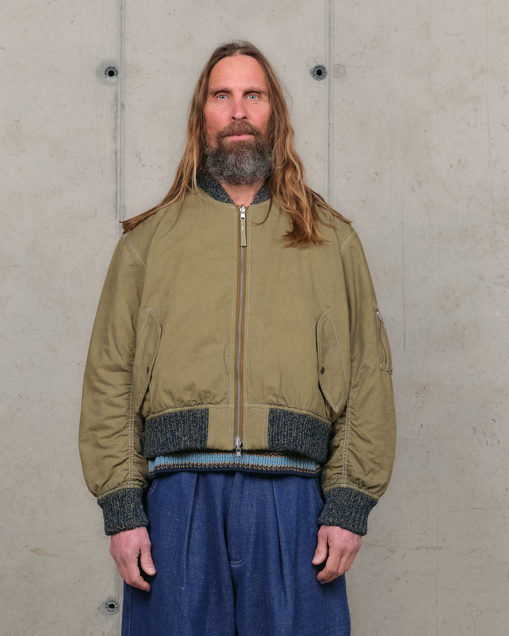 Seed Bomber - Olive Wonky-Wear