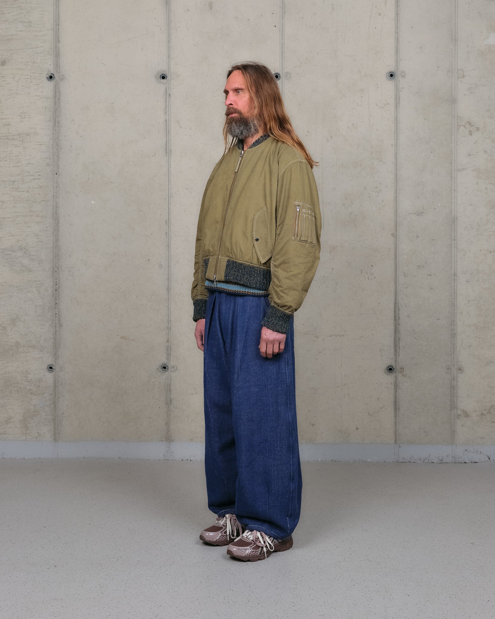 Seed Bomber - Olive Wonky-Wear