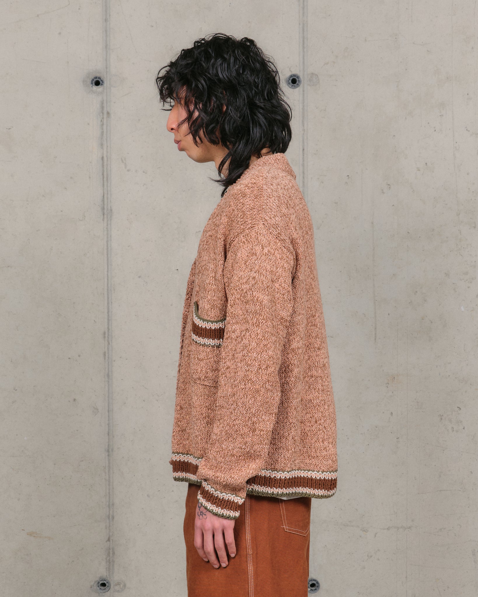 Bulb Cardigan - Twisted Pink