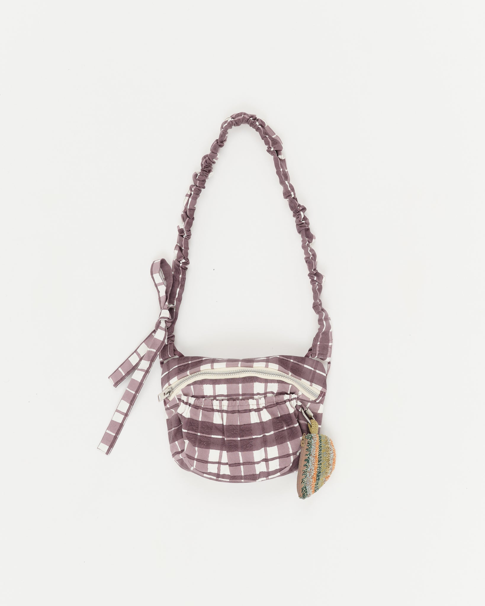 Small Waistpack Port-All - Purple Check