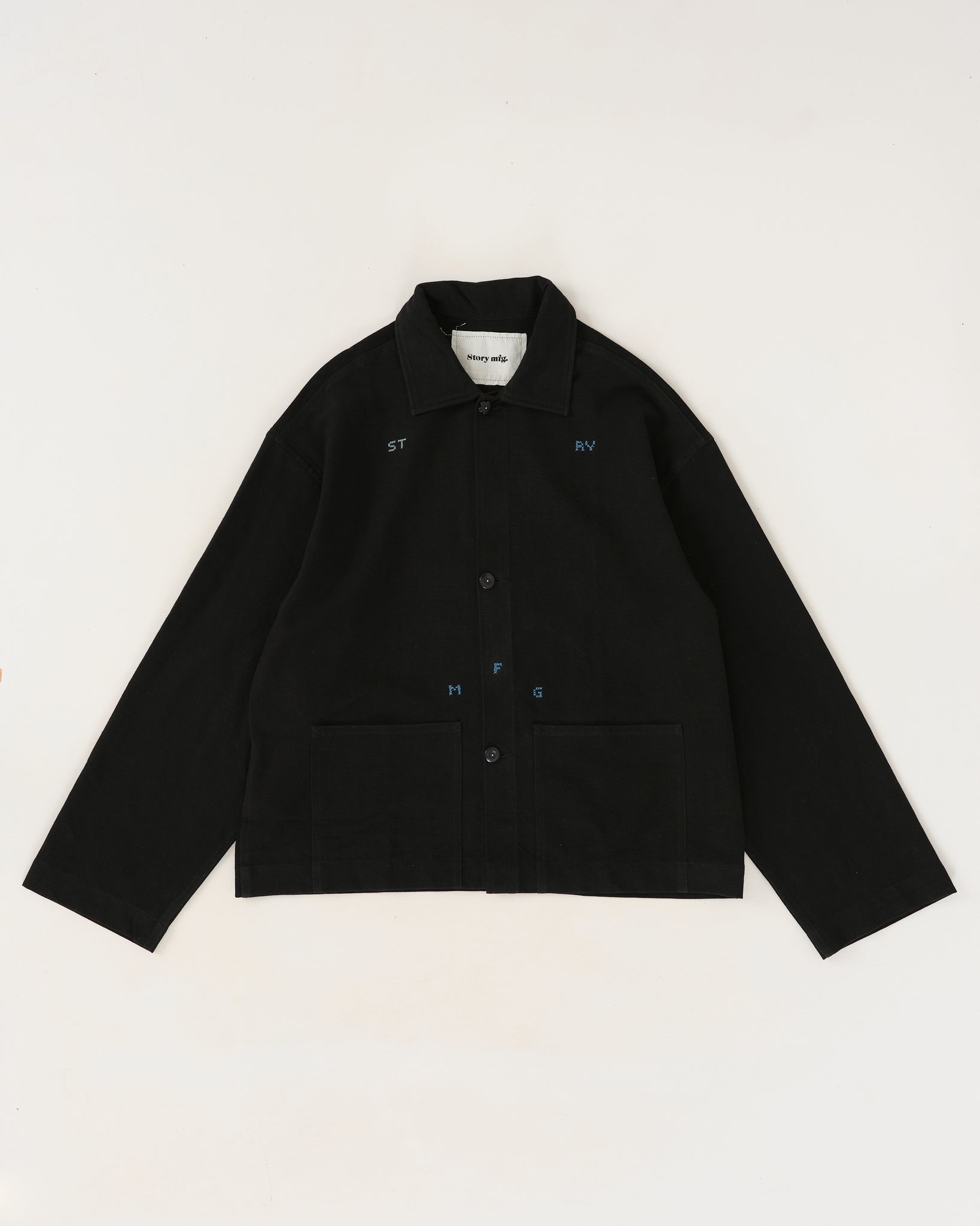 Short on Time Jacket - Black Sampler