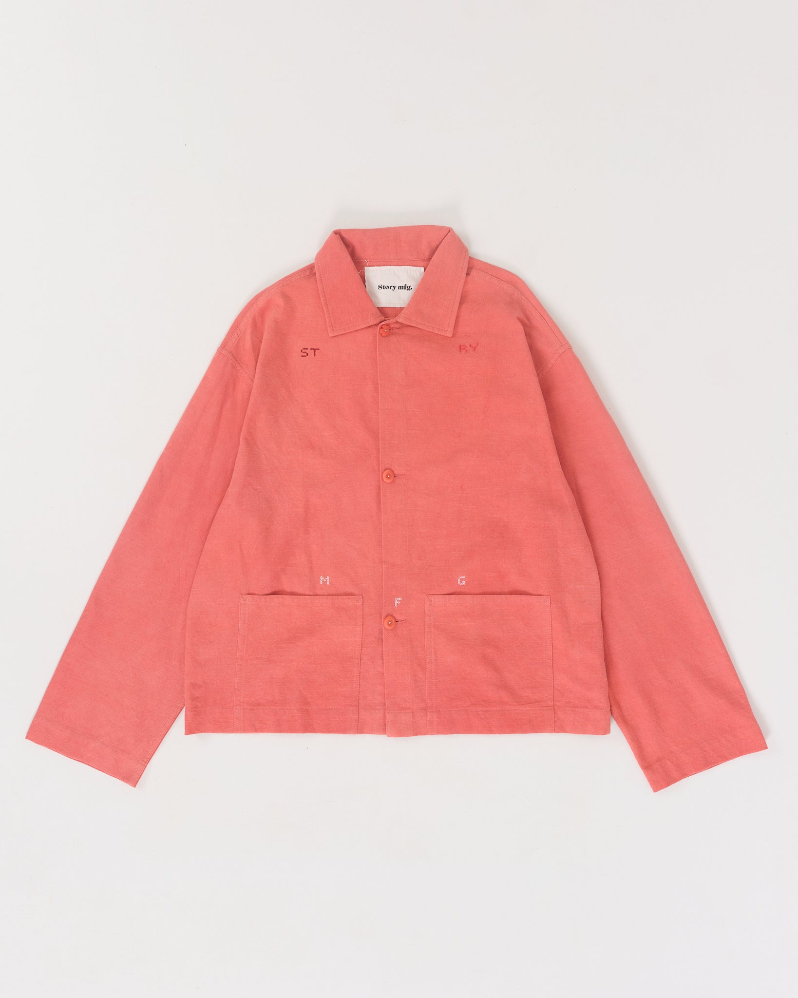 Short on Time Jacket - Pink Sampler